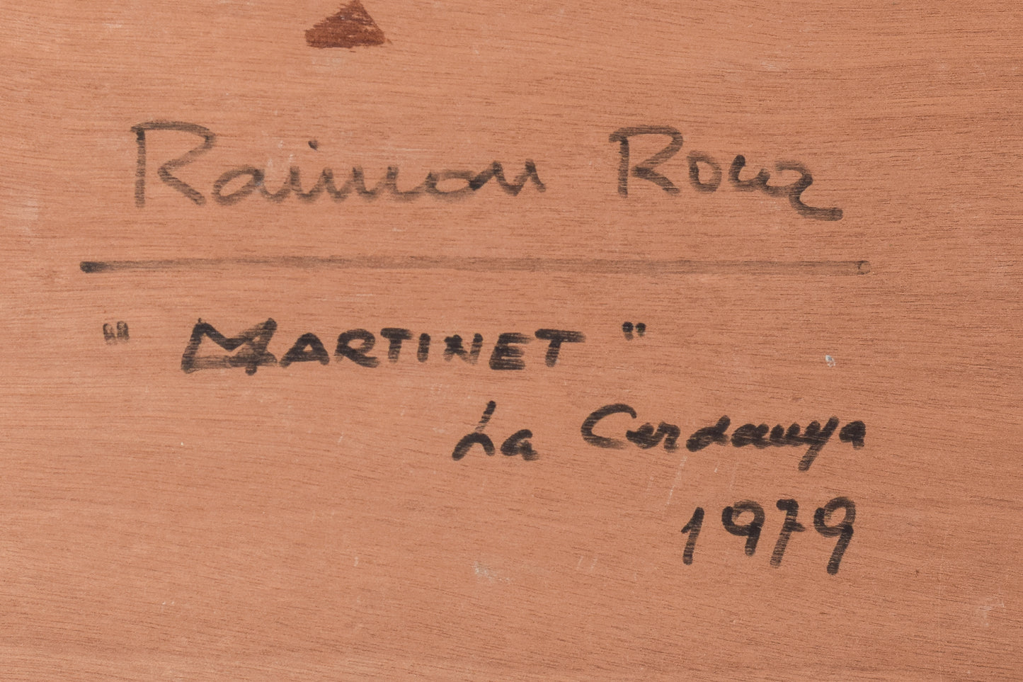 Raimon Roca Ricart (1917-2013) - Paisaje "Martinet, La Cerdanya"