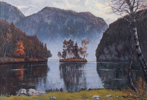 Ricard Tarrega Viladoms - 'Lake Königssee' Bavaria - Modern Decorative