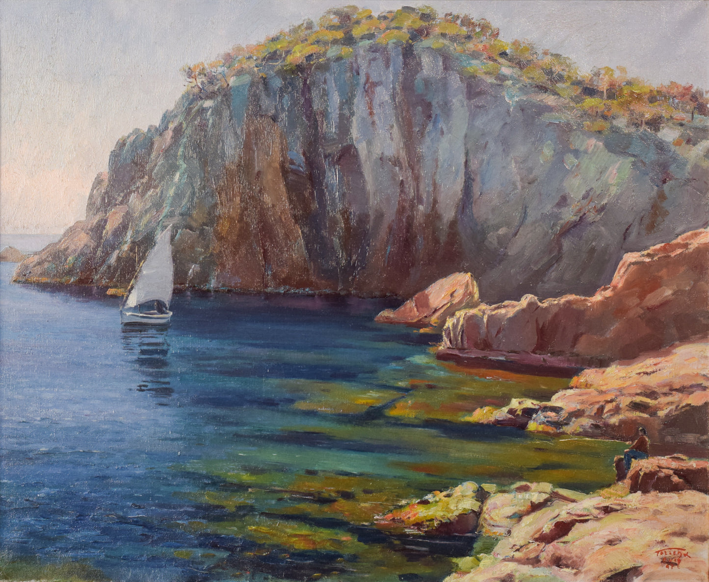 Ricard Tarrega Viladoms - Spanish Cala Landscape