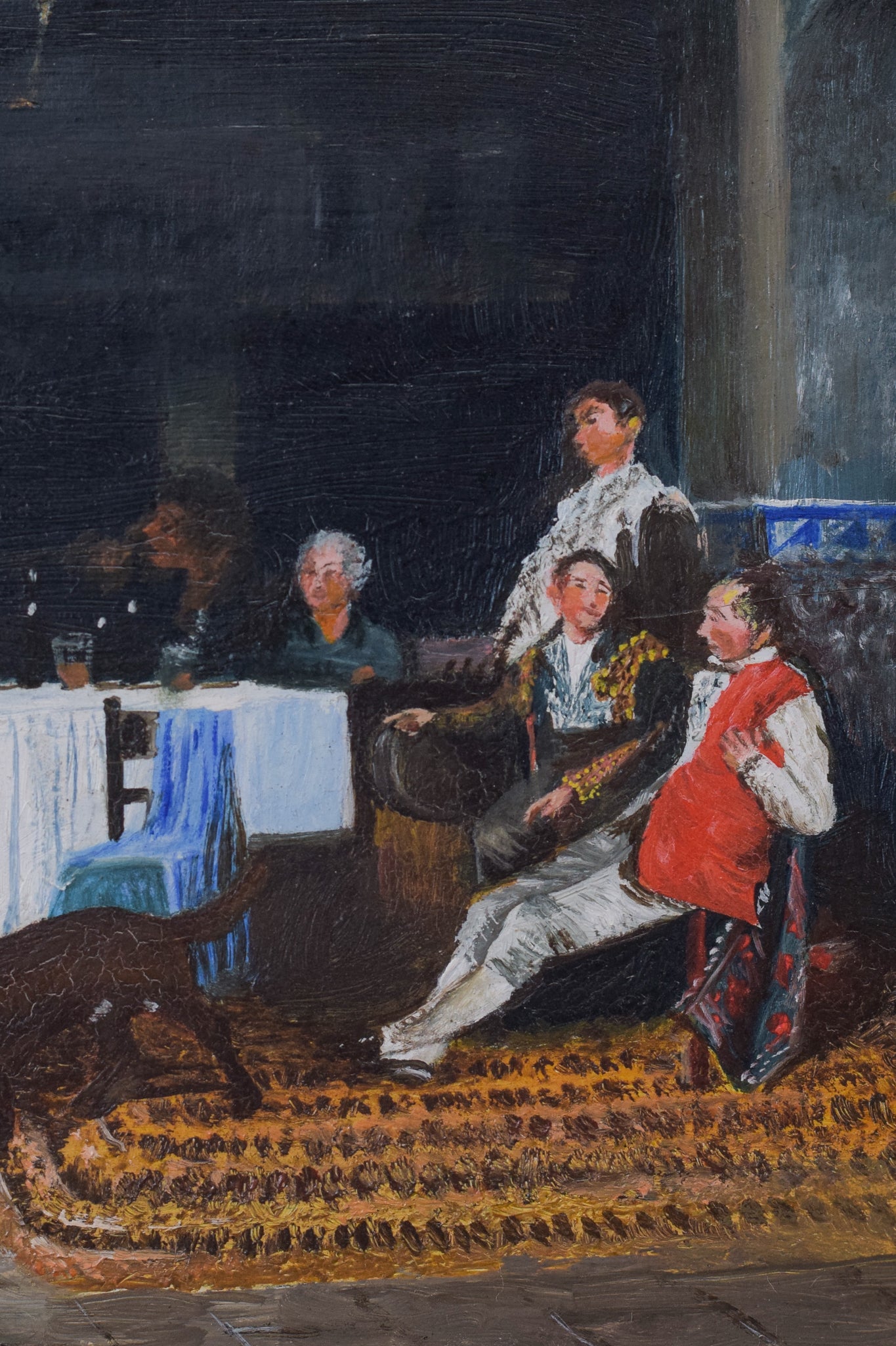 Spanish Interior Scene, "The Party"