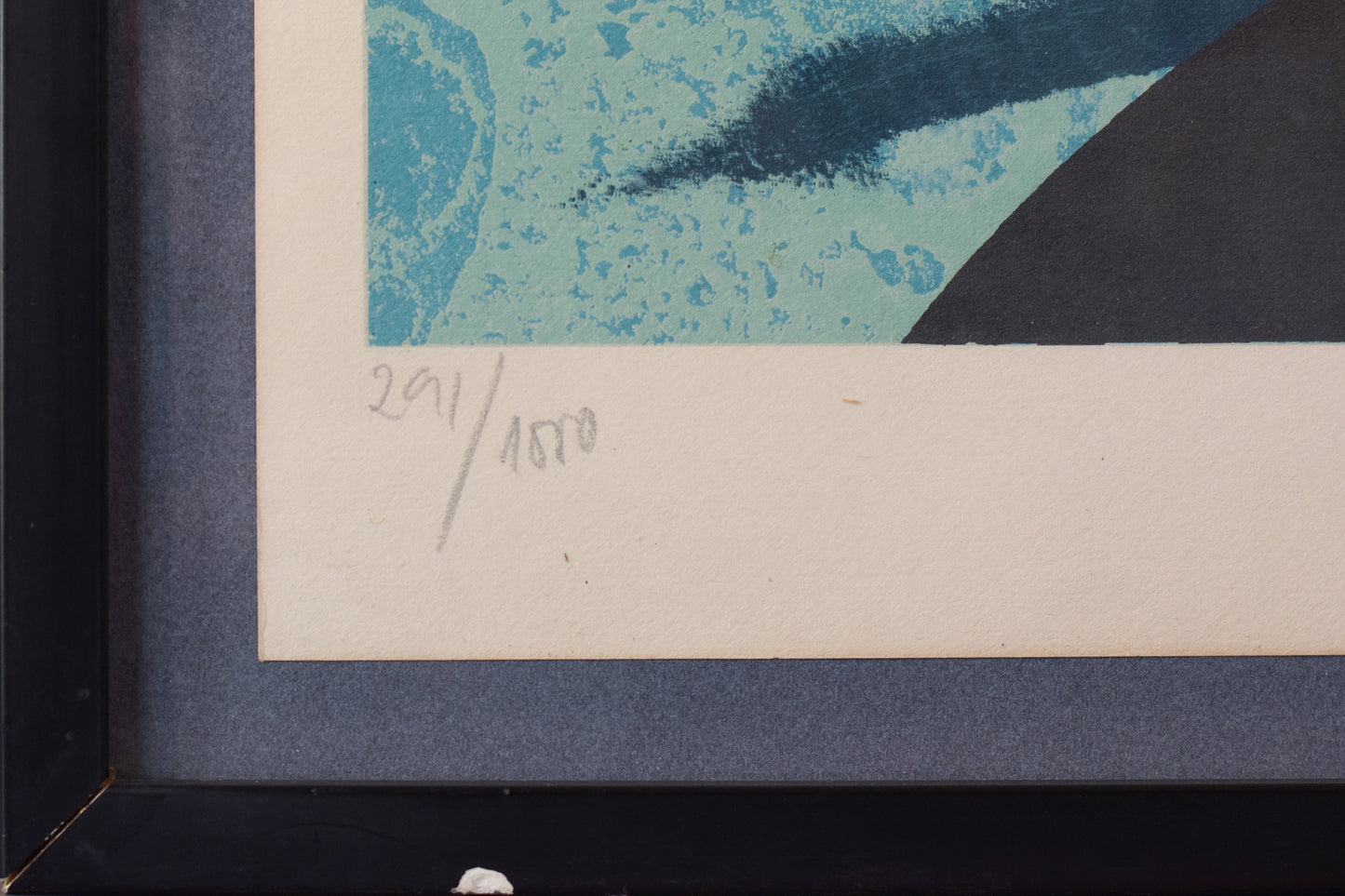 Joan-Josep Tharrats (1918-2001) 'Circulo Blue' - Numbered Edition and Signed Lithograph