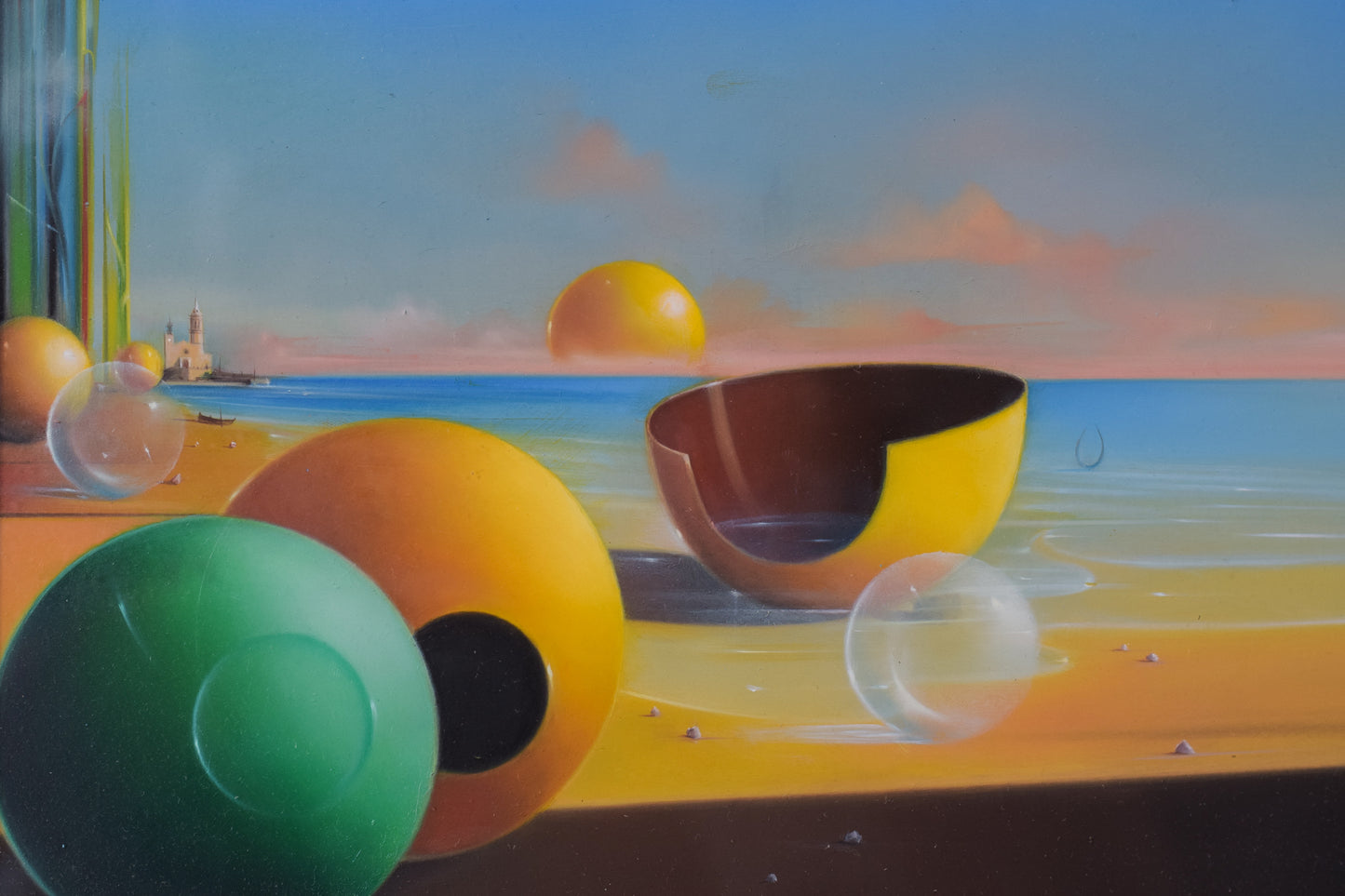 High Quality - Surrealist Coastal Scene