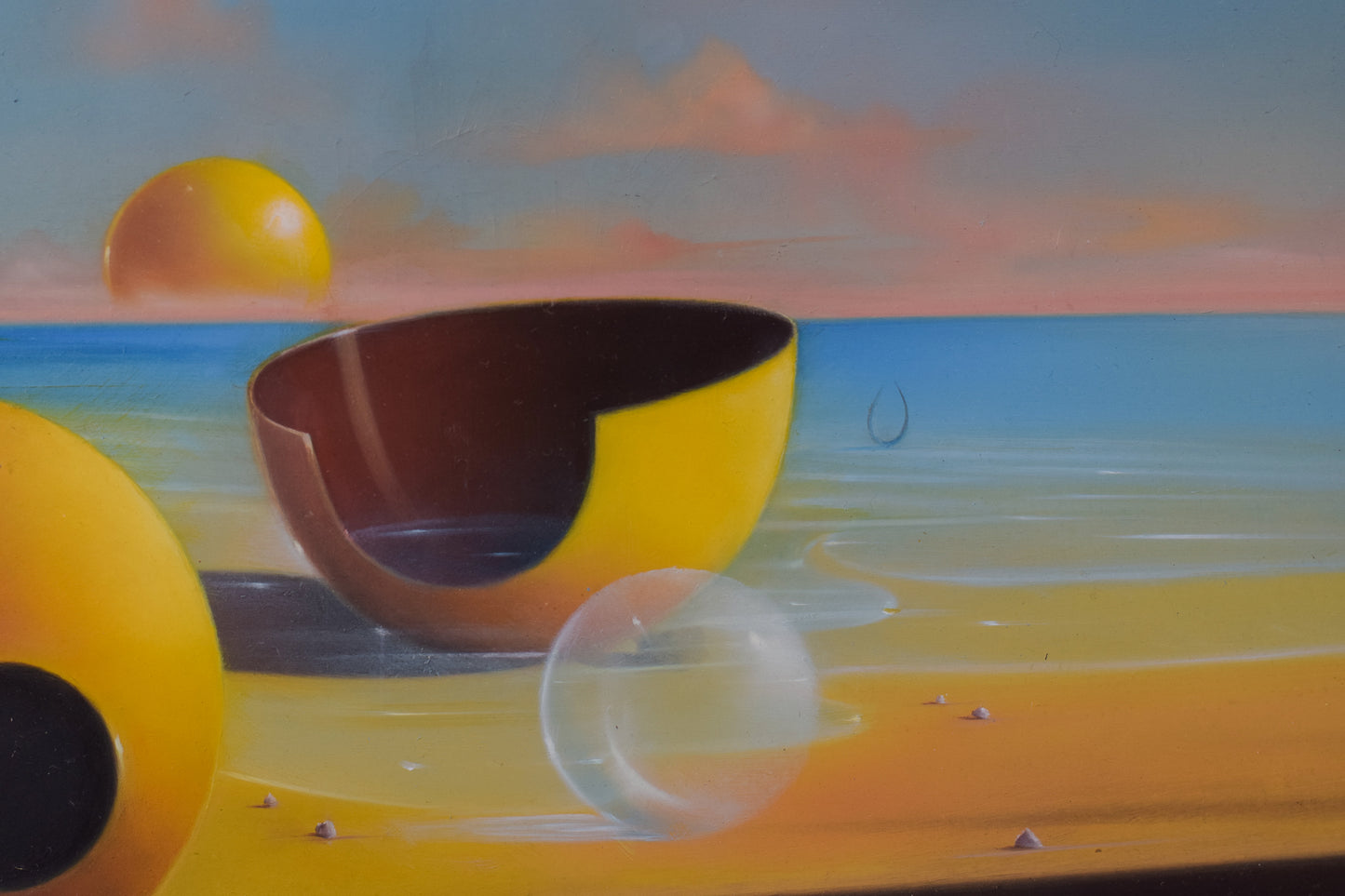 High Quality - Surrealist Coastal Scene