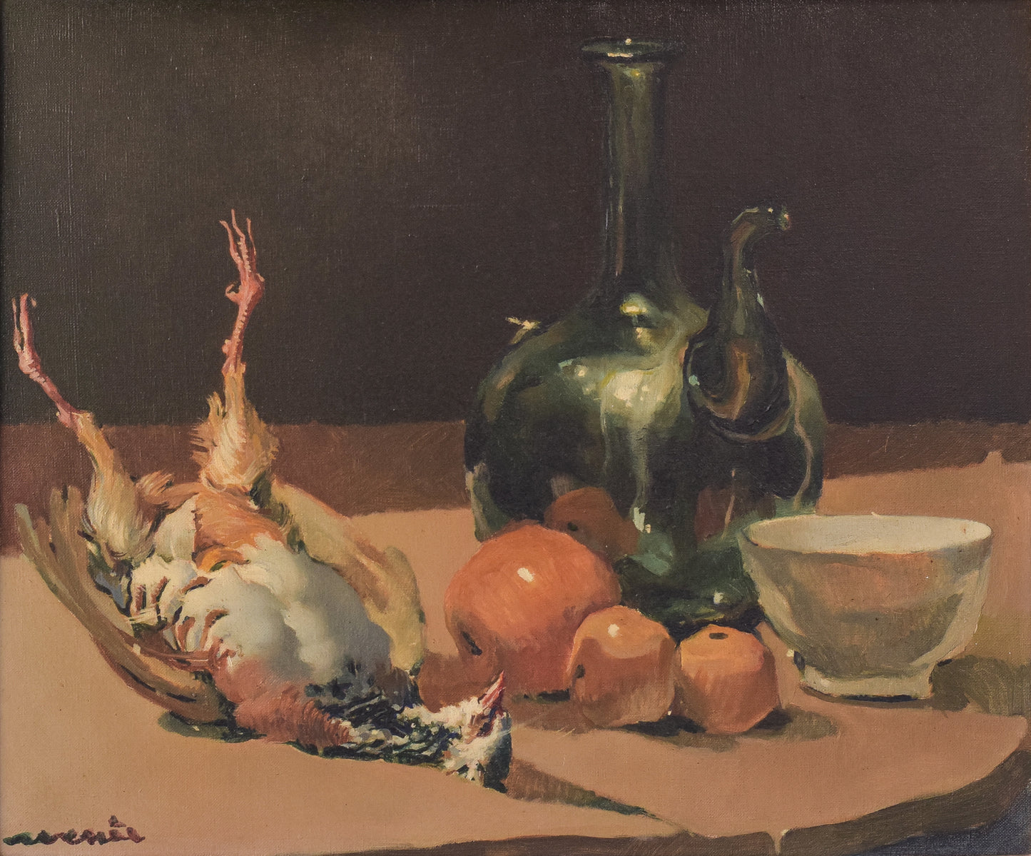 Still Life with Jug and Oranges