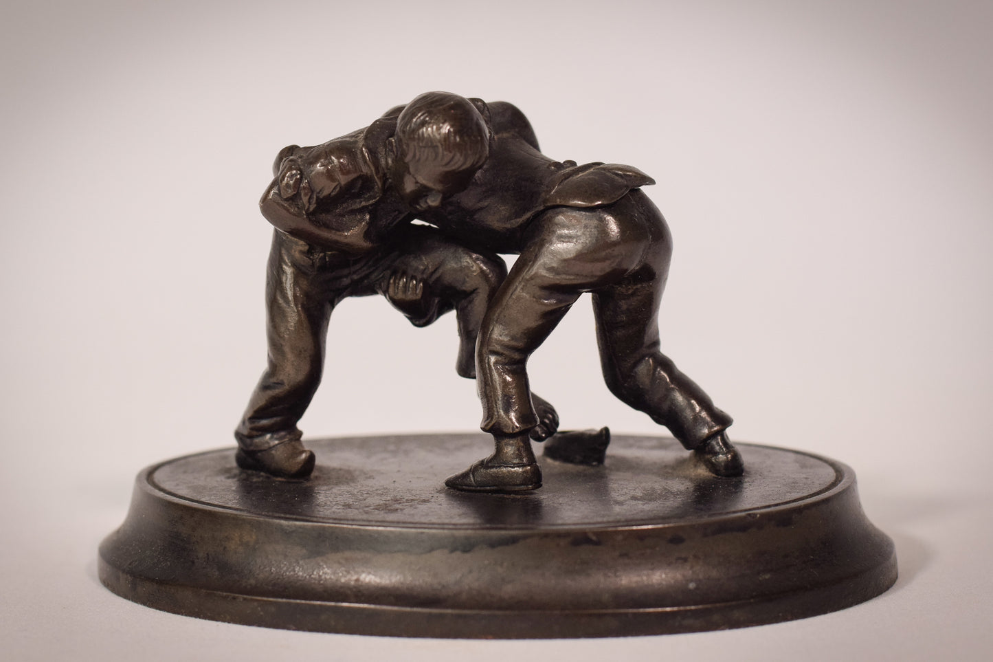 Bronze of Boys Wrestling