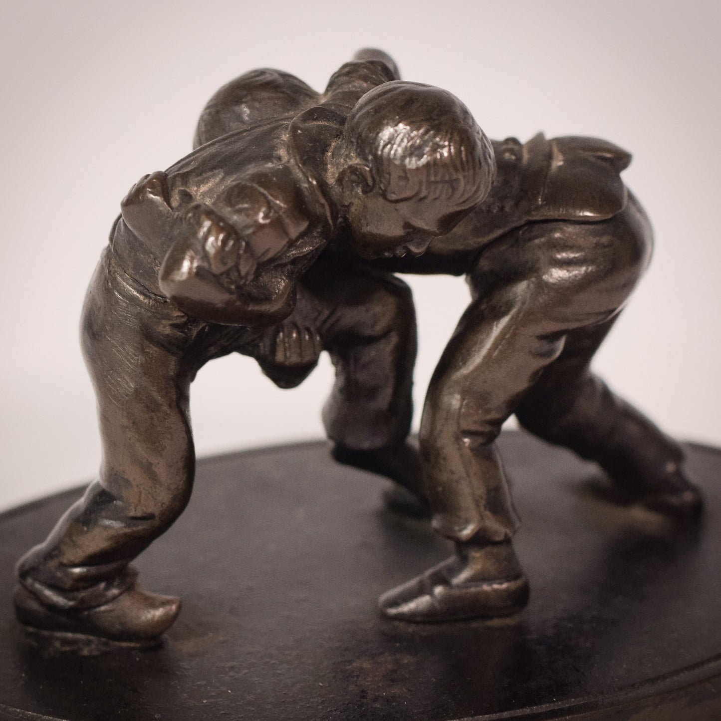 Bronze of Boys Wrestling