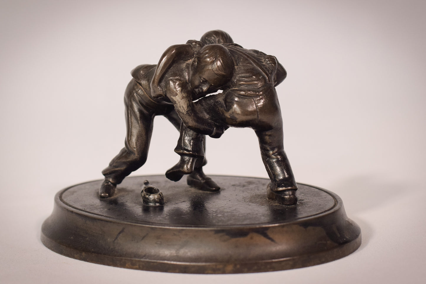 Bronze of Boys Wrestling