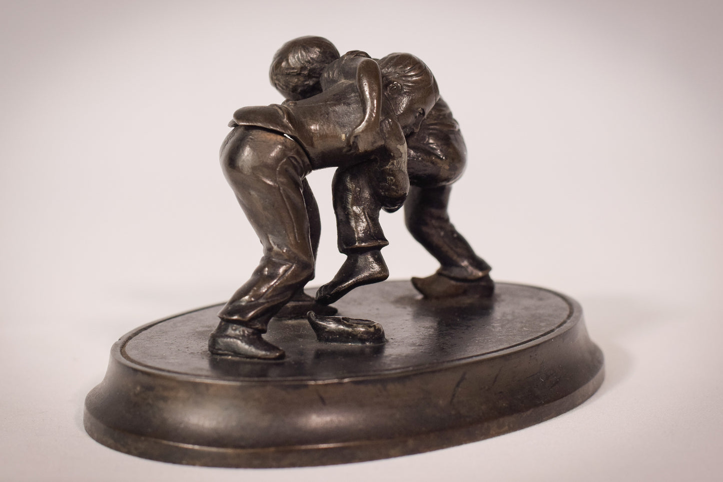 Bronze of Boys Wrestling