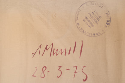 Antoni Munill - 'Mujeres' - Two Evocative Female Figures