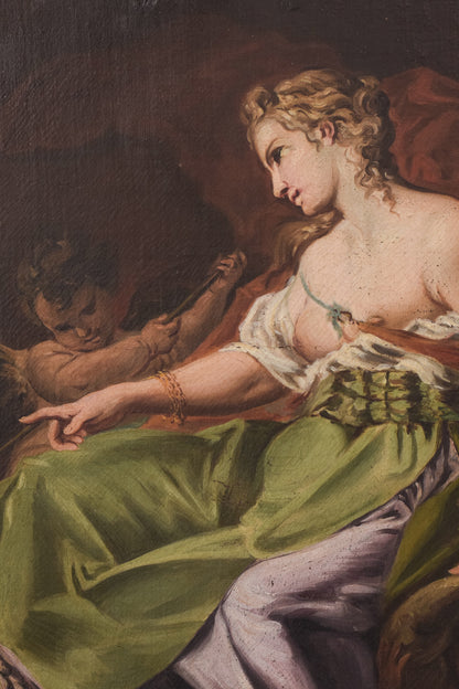 Allegory Of Grandeur - 19th Century Follower of Corrado Giaquinto (1703-1766)