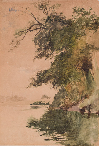 Peter de Wint - Trees and Water