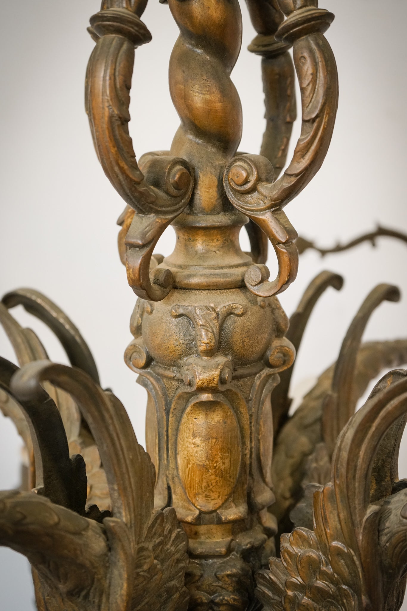 Antoni Gaudi  Influenced - Magnificent Bronze or Brass Candelabras