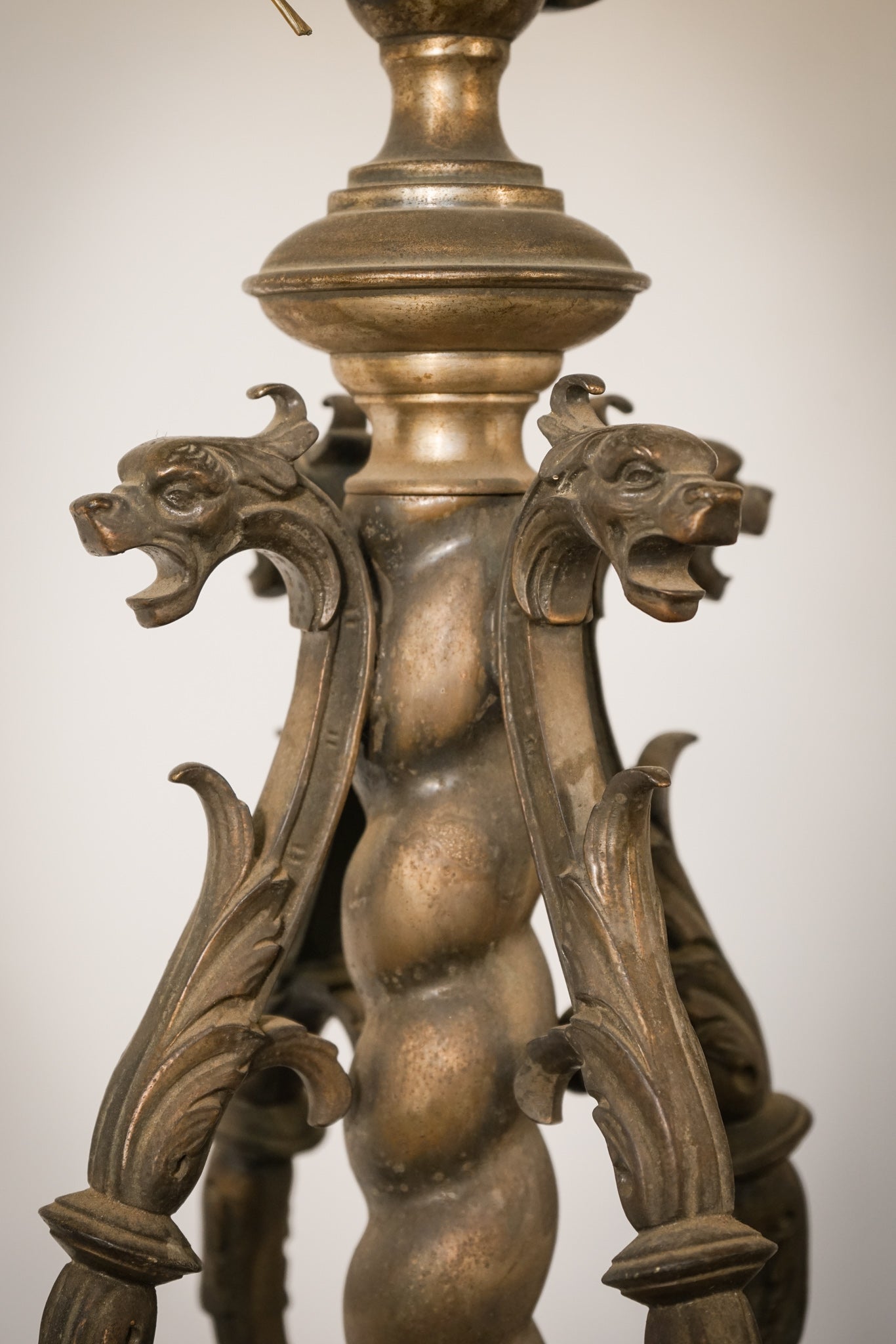 Antoni Gaudi  Influenced - Magnificent Bronze or Brass Candelabras