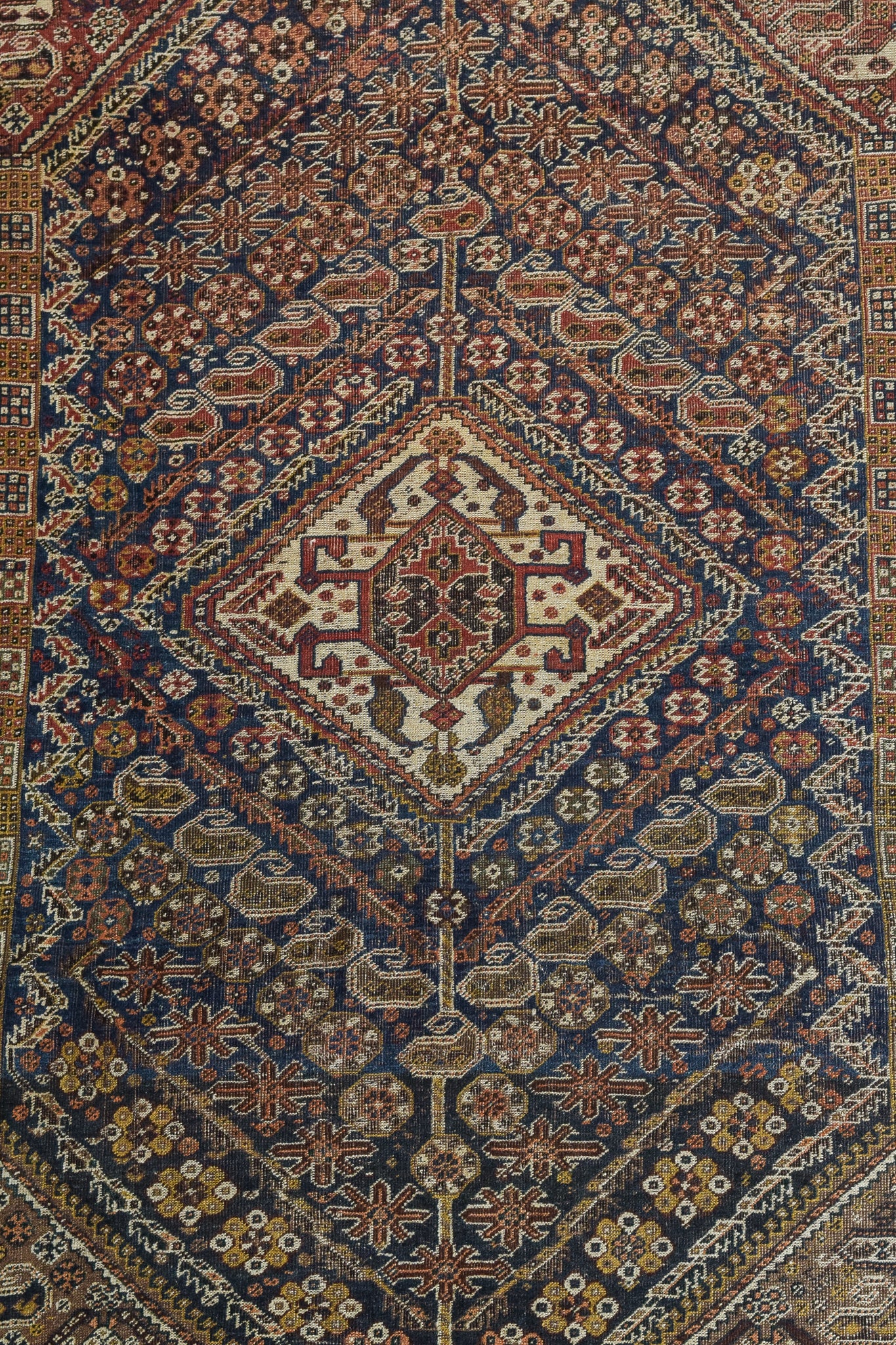 Large Handwoven Vintage Persian Rug