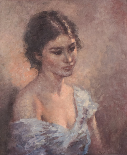Oil Portrait of a Young Girl