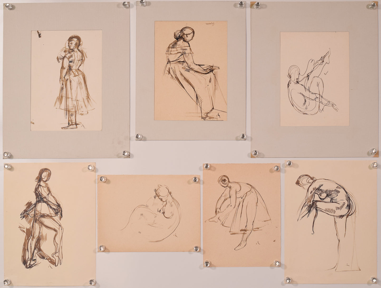 Collection of Life Drawings of Dancers