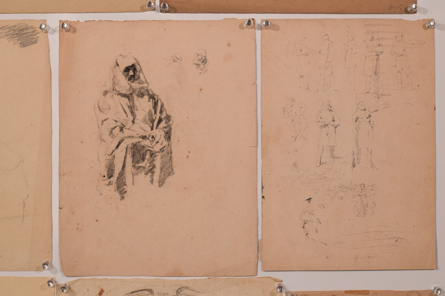 Collection of 19th Century Sketches