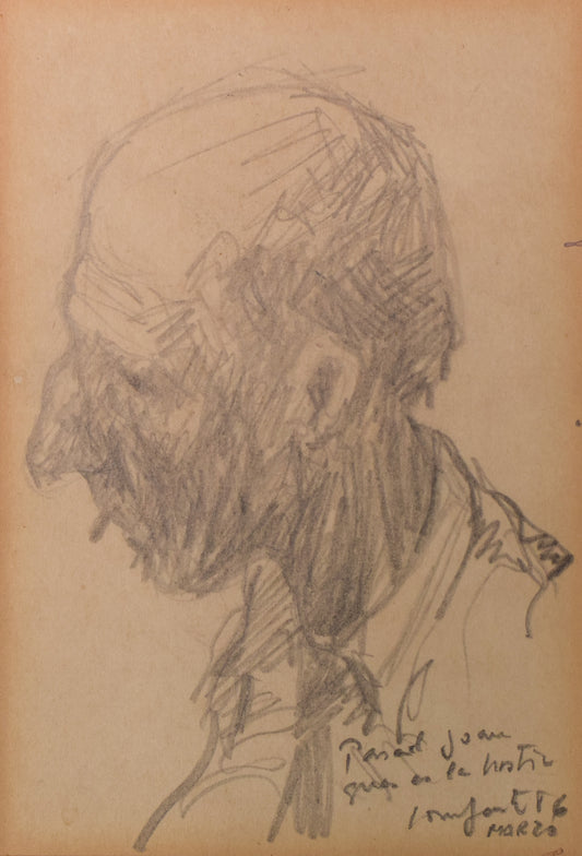 Pencil Sketch of a Man