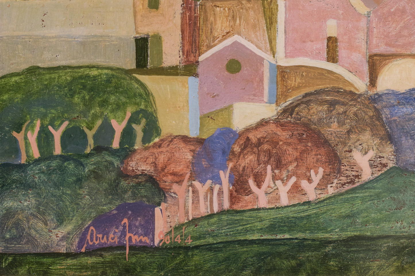 Italian Cubist Landscape