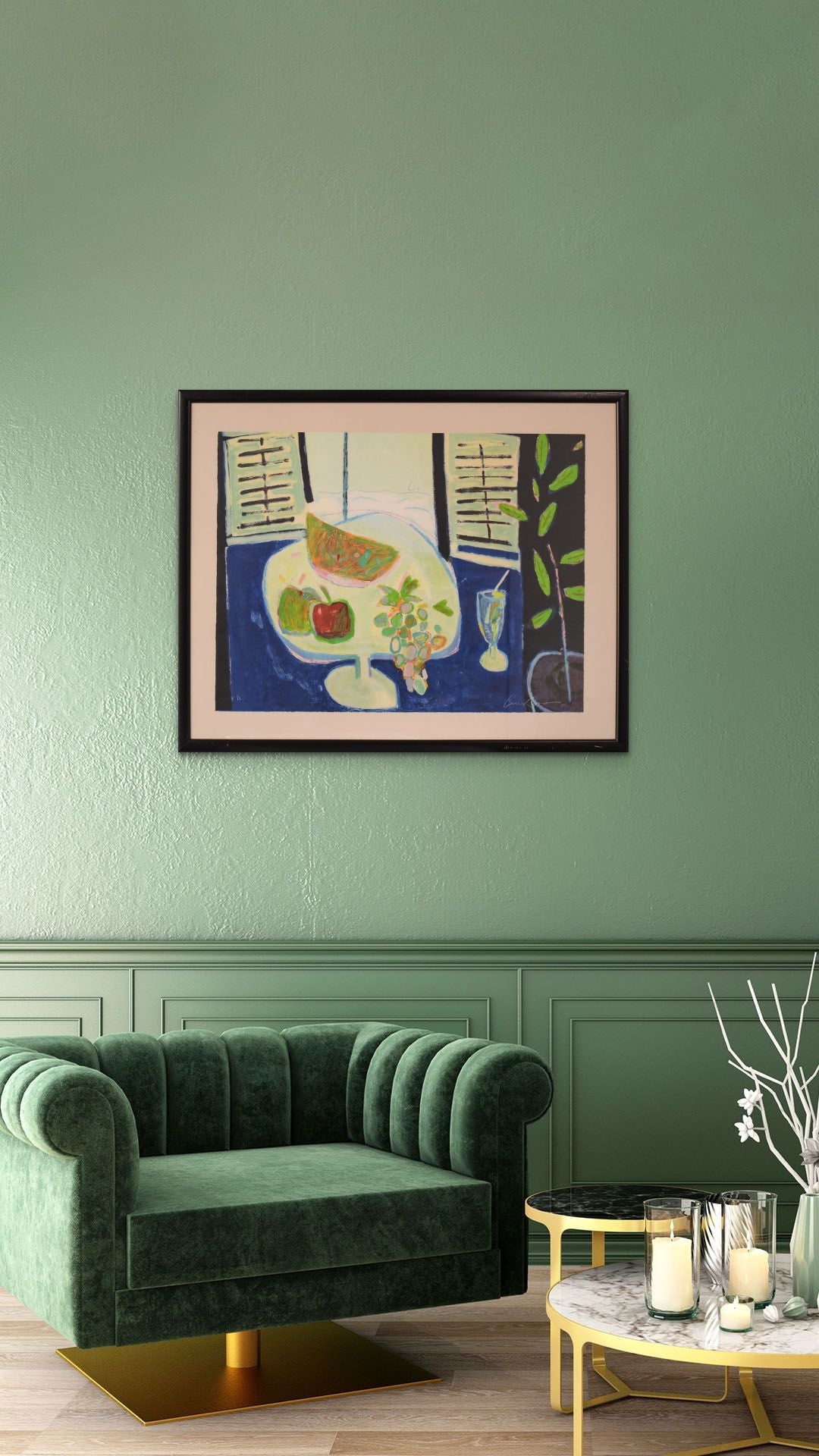 Still Life with Fruit - Artist's Proof Lithograph