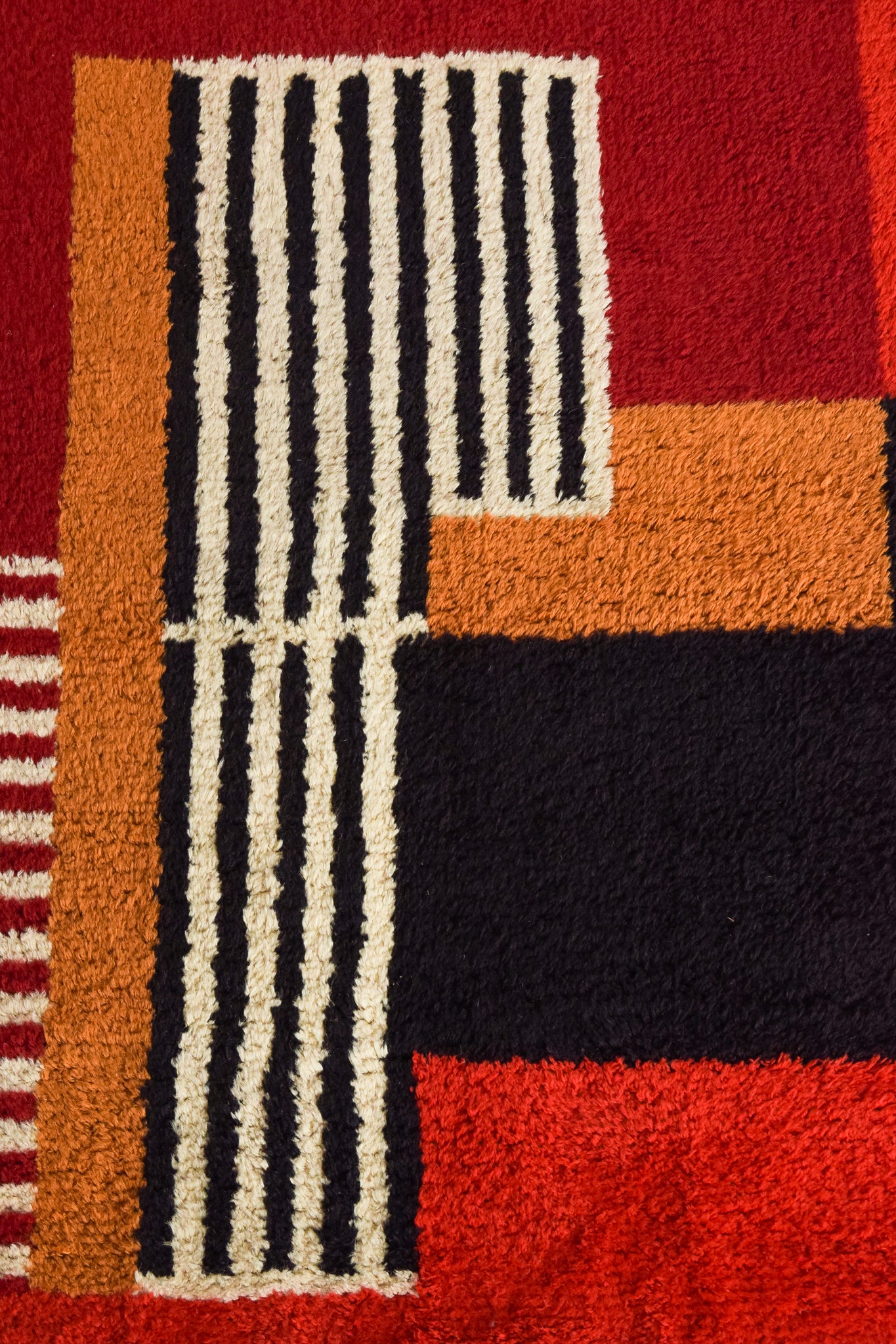 Handwoven Bauhaus Style Rug