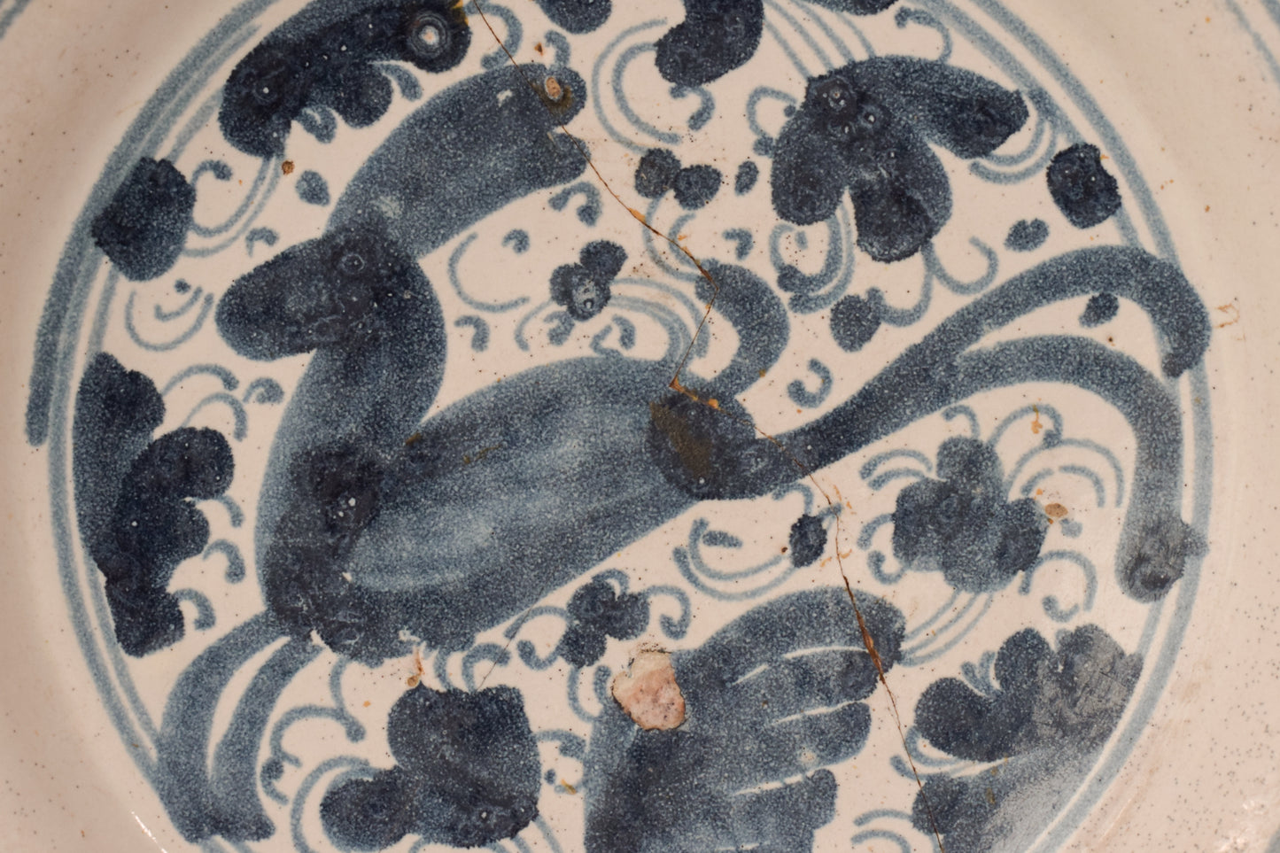 Delft Plate with Hare