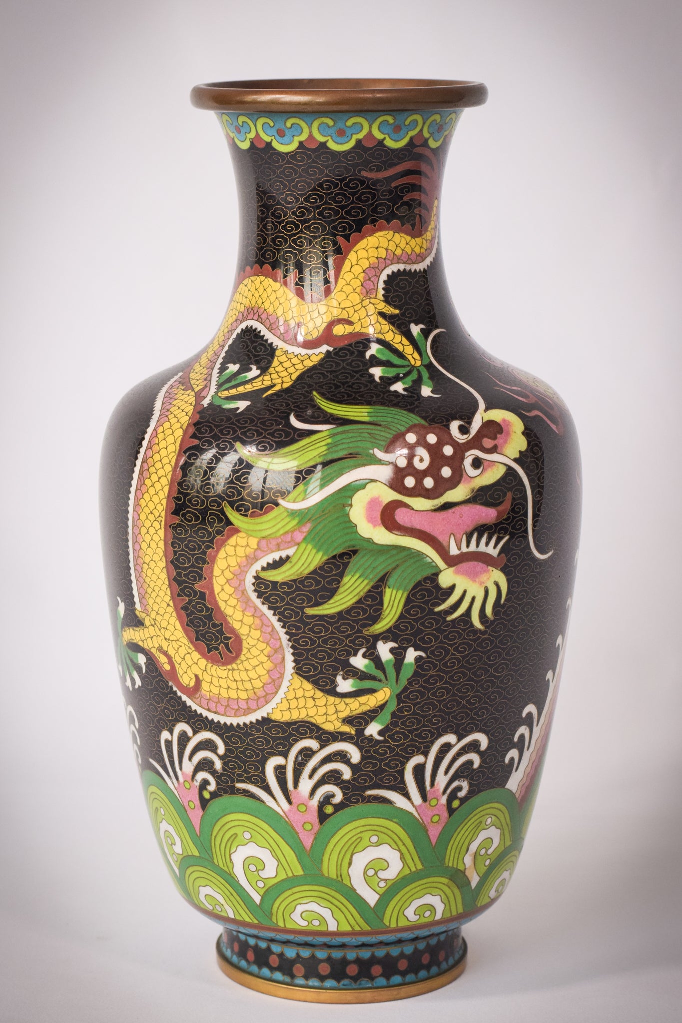 Cloisonné Enamel Vase