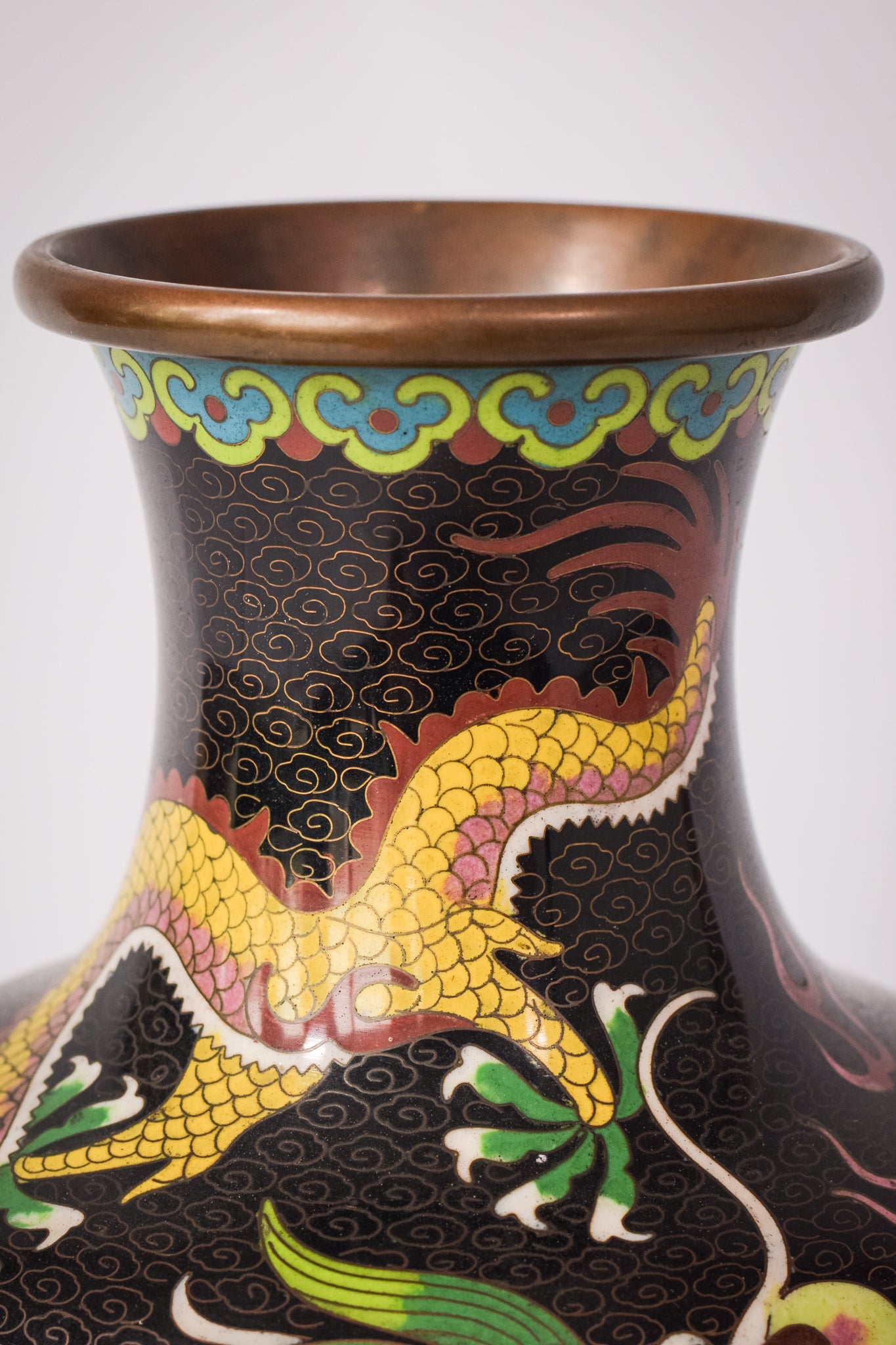 Cloisonné Enamel Vase