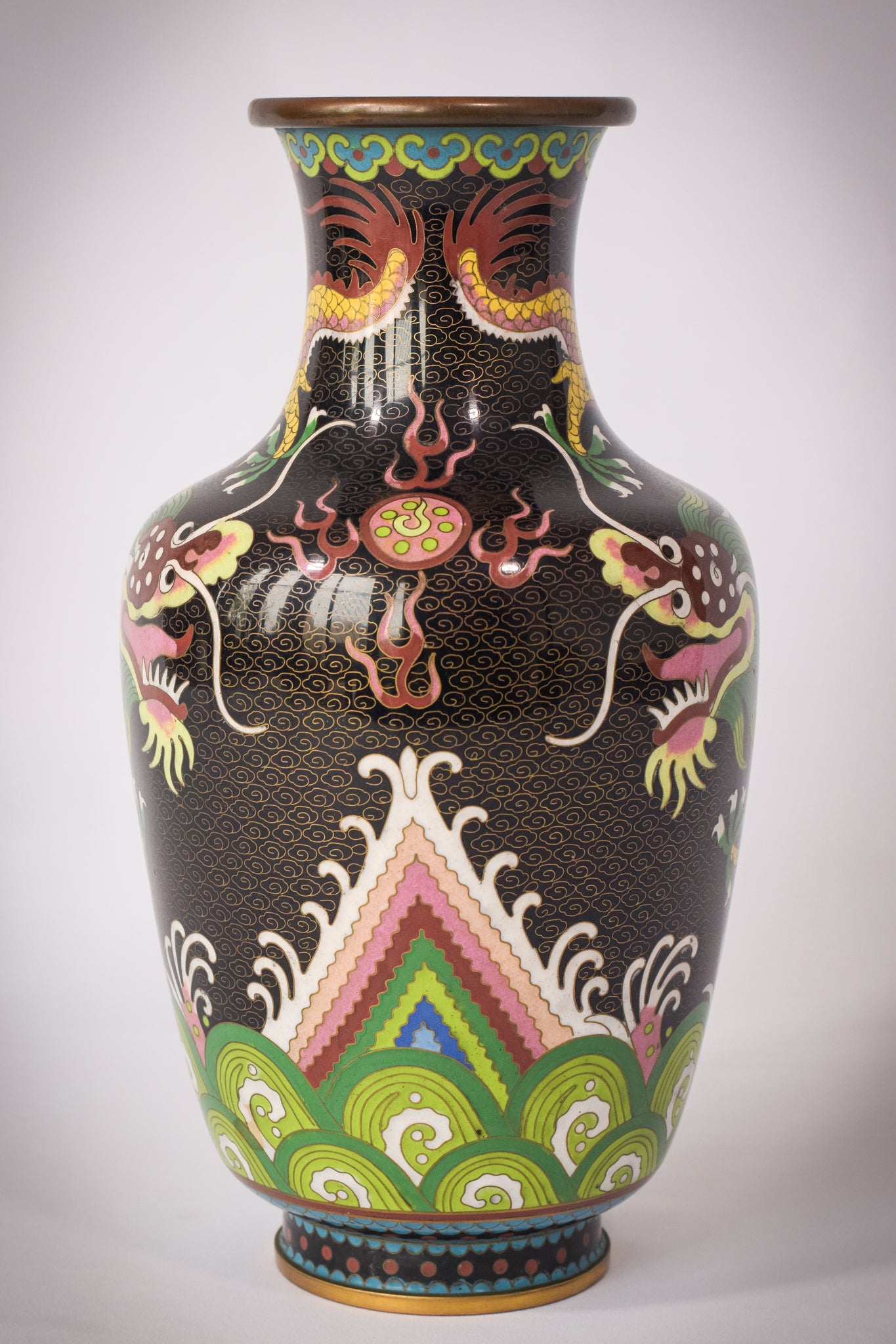 Cloisonné Enamel Vase