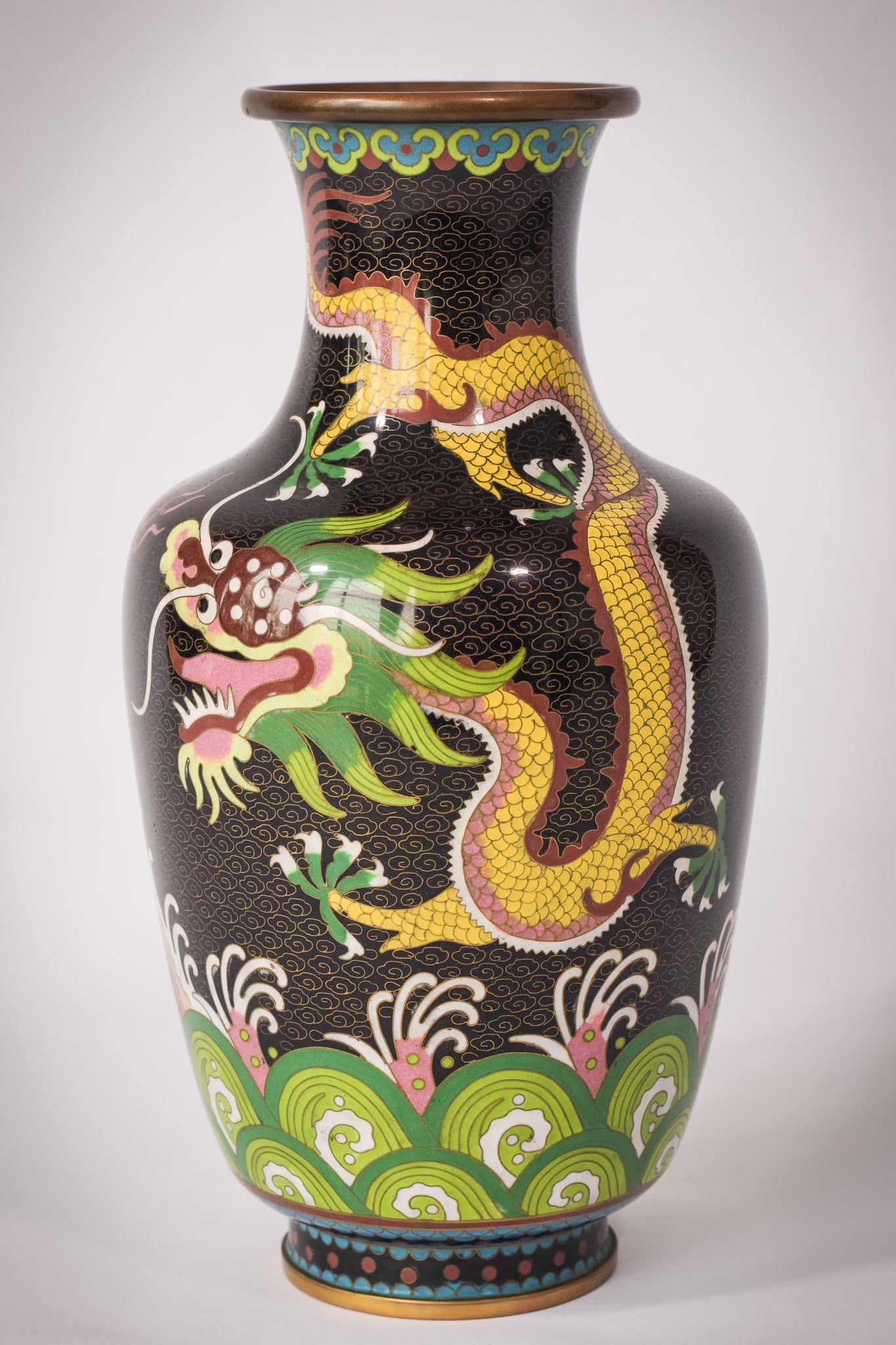 Cloisonné Enamel Vase