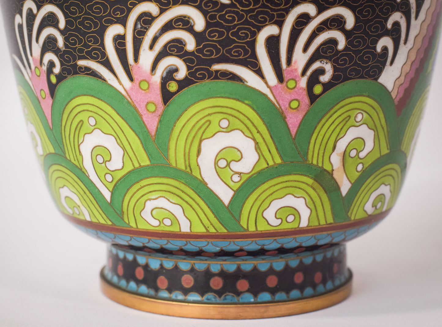 Cloisonné Enamel Vase