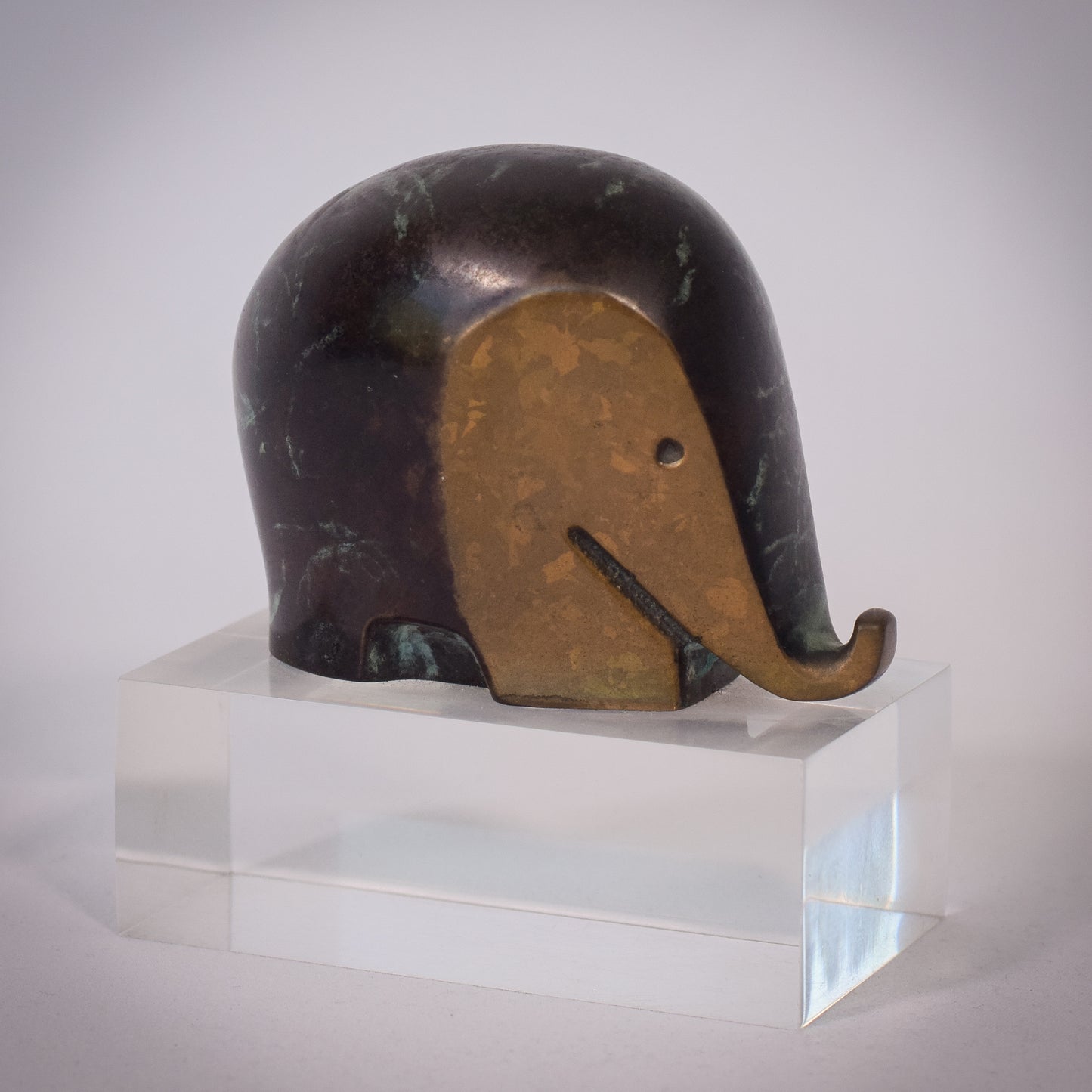 Luigi Colani 'Drumbo' Bronze Elephant