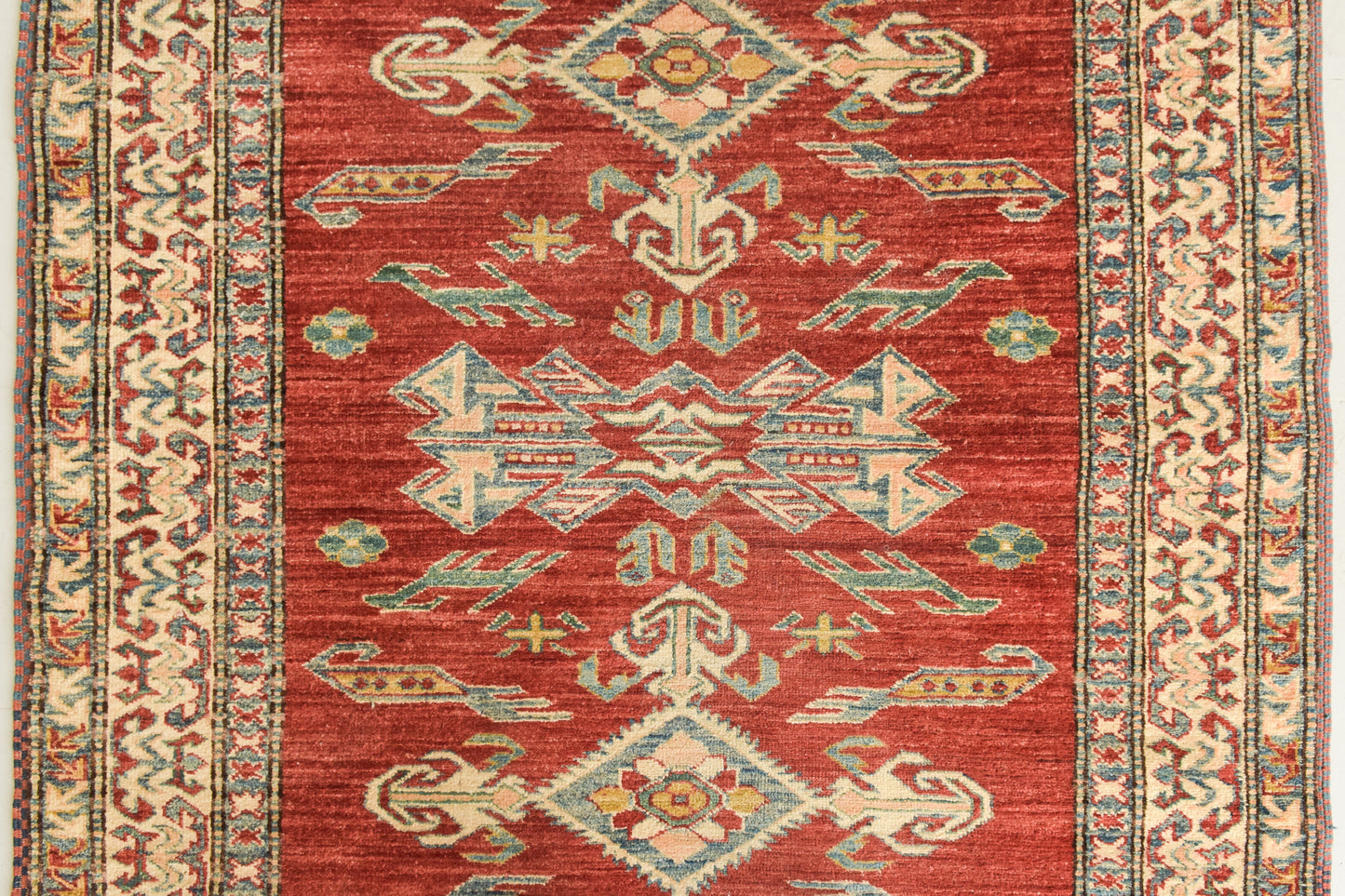 Handwoven Gooch Kazak Rug