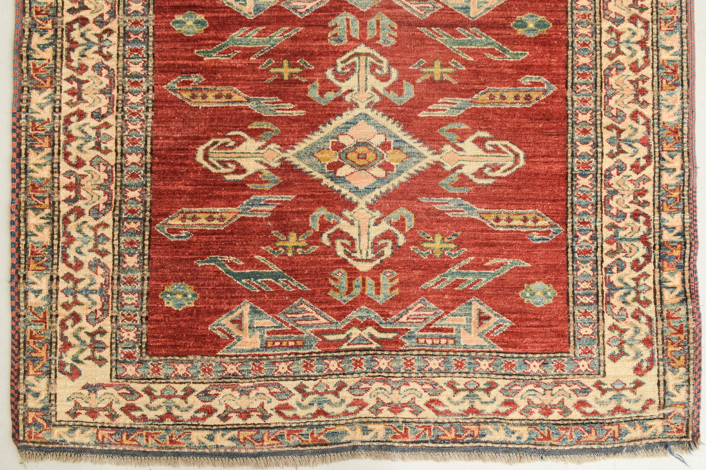 Handwoven Gooch Kazak Rug