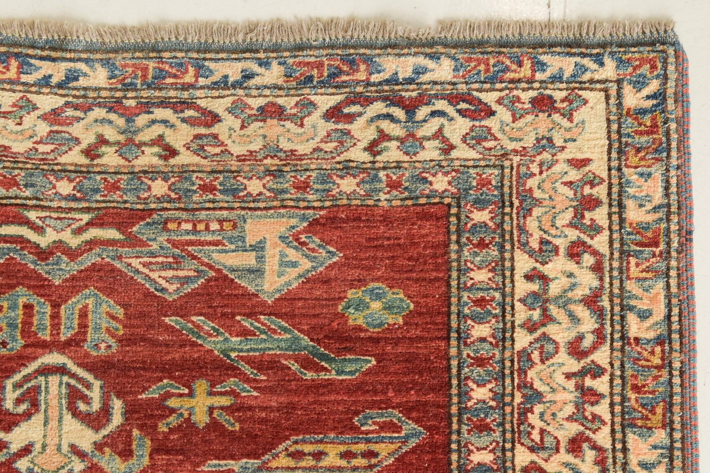 Handwoven Gooch Kazak Rug