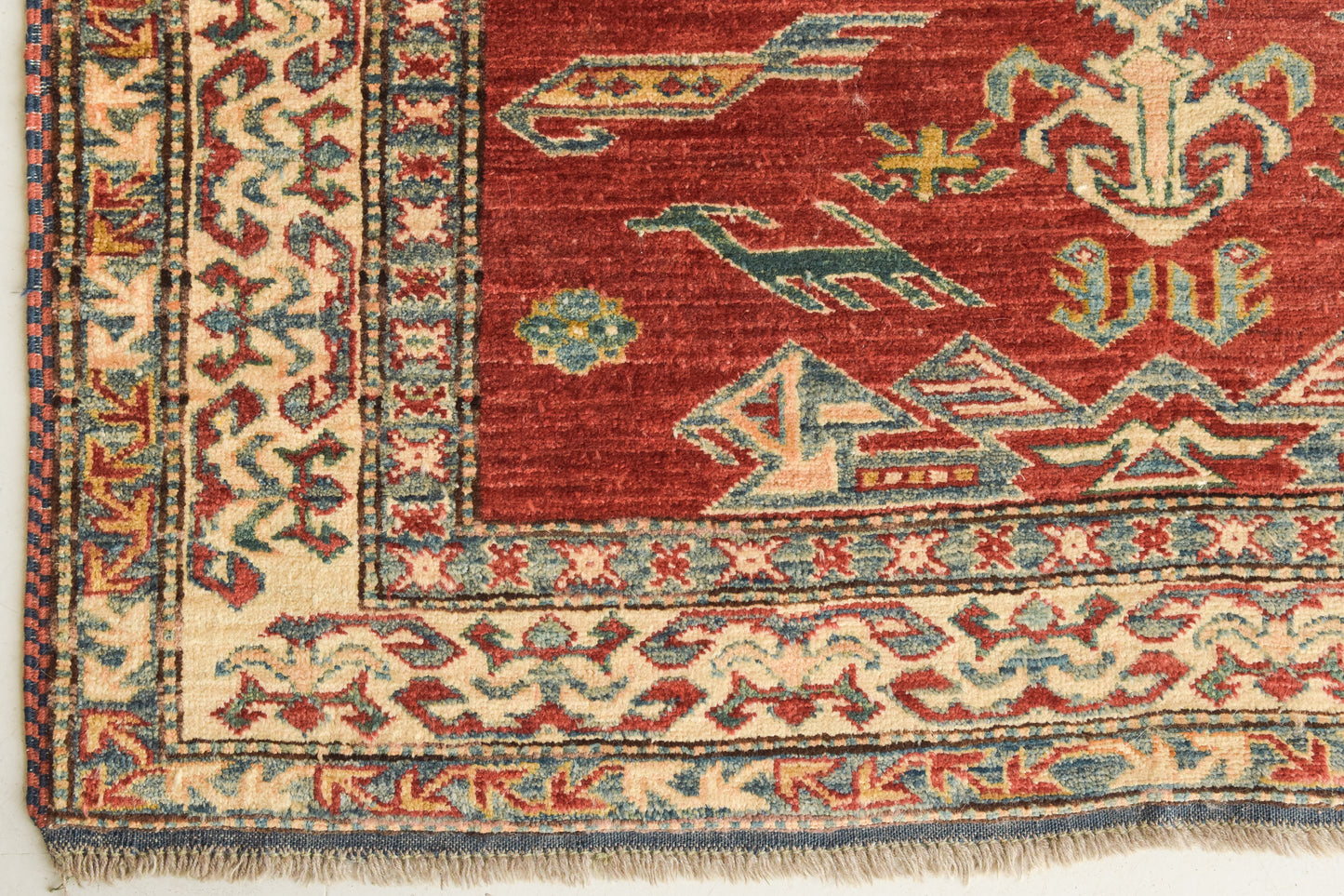 Handwoven Gooch Kazak Rug