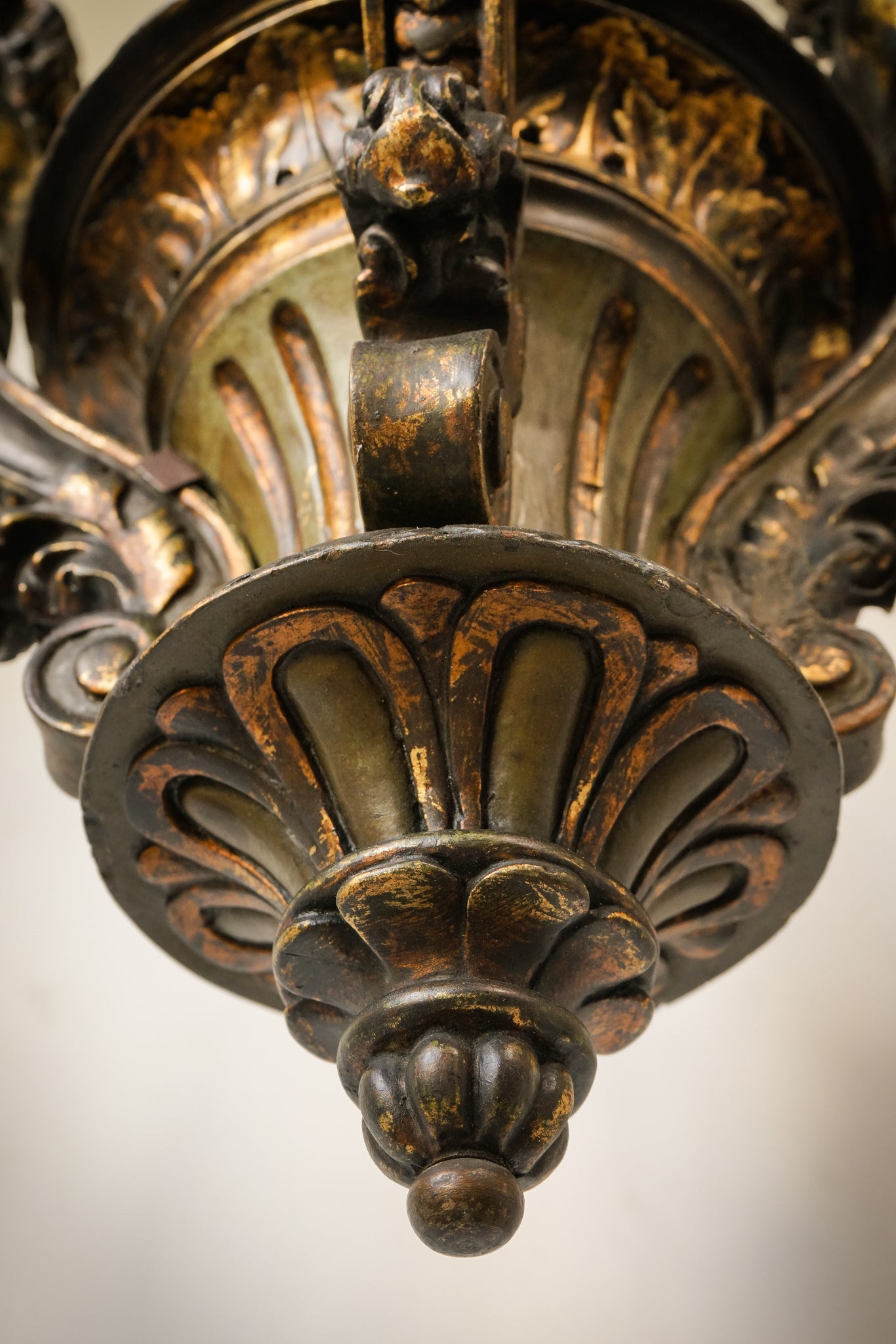 Chandelier - Four greek mythological figures