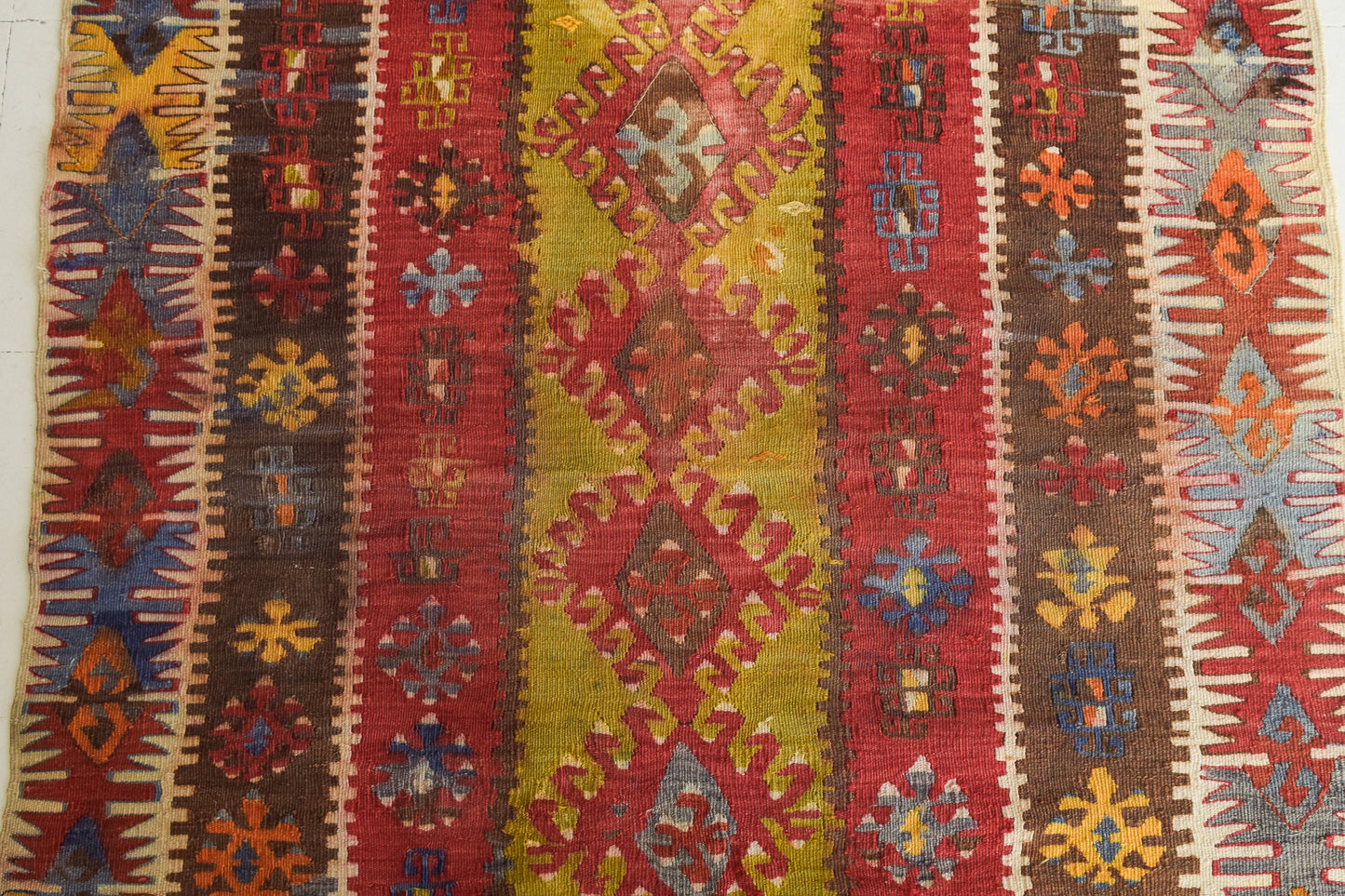 Vintage Handwoven Kilim Rug