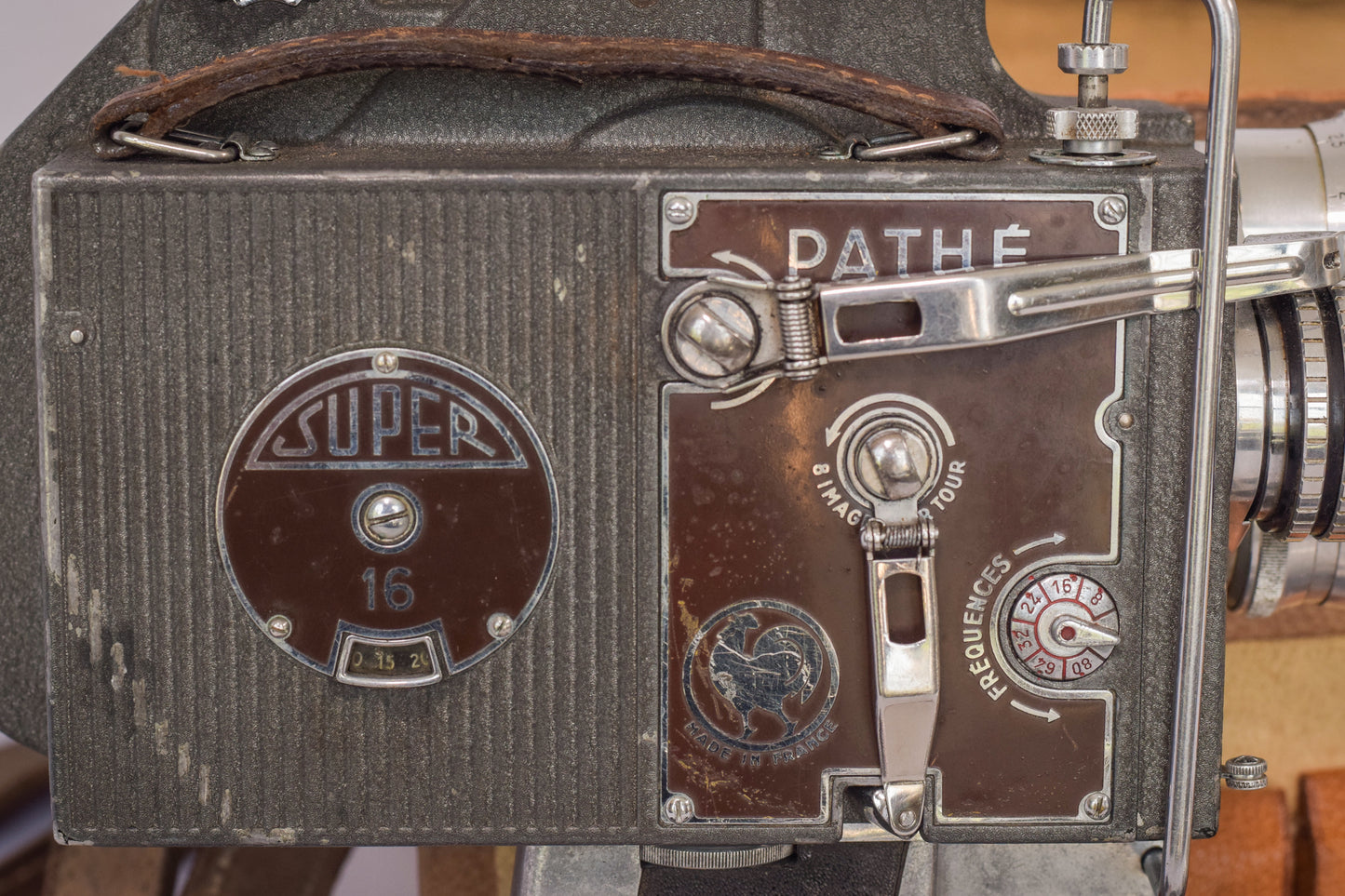 1950's Pathé Film Camera with Lenses