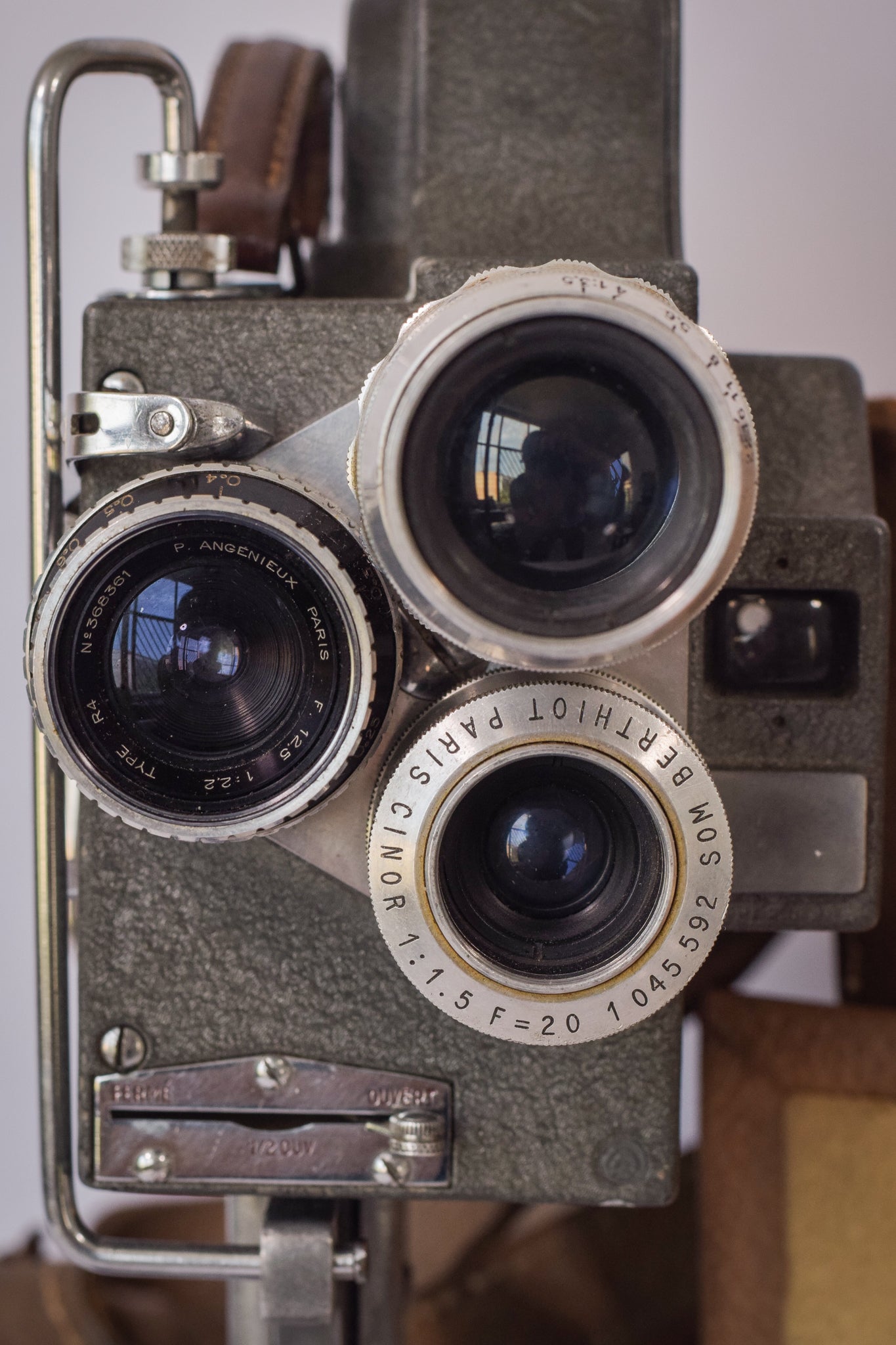 1950's Pathé Film Camera with Lenses