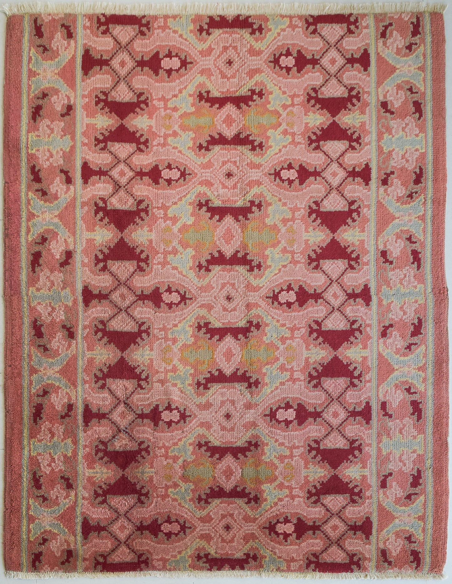 Handwoven Vintage Spanish Rug