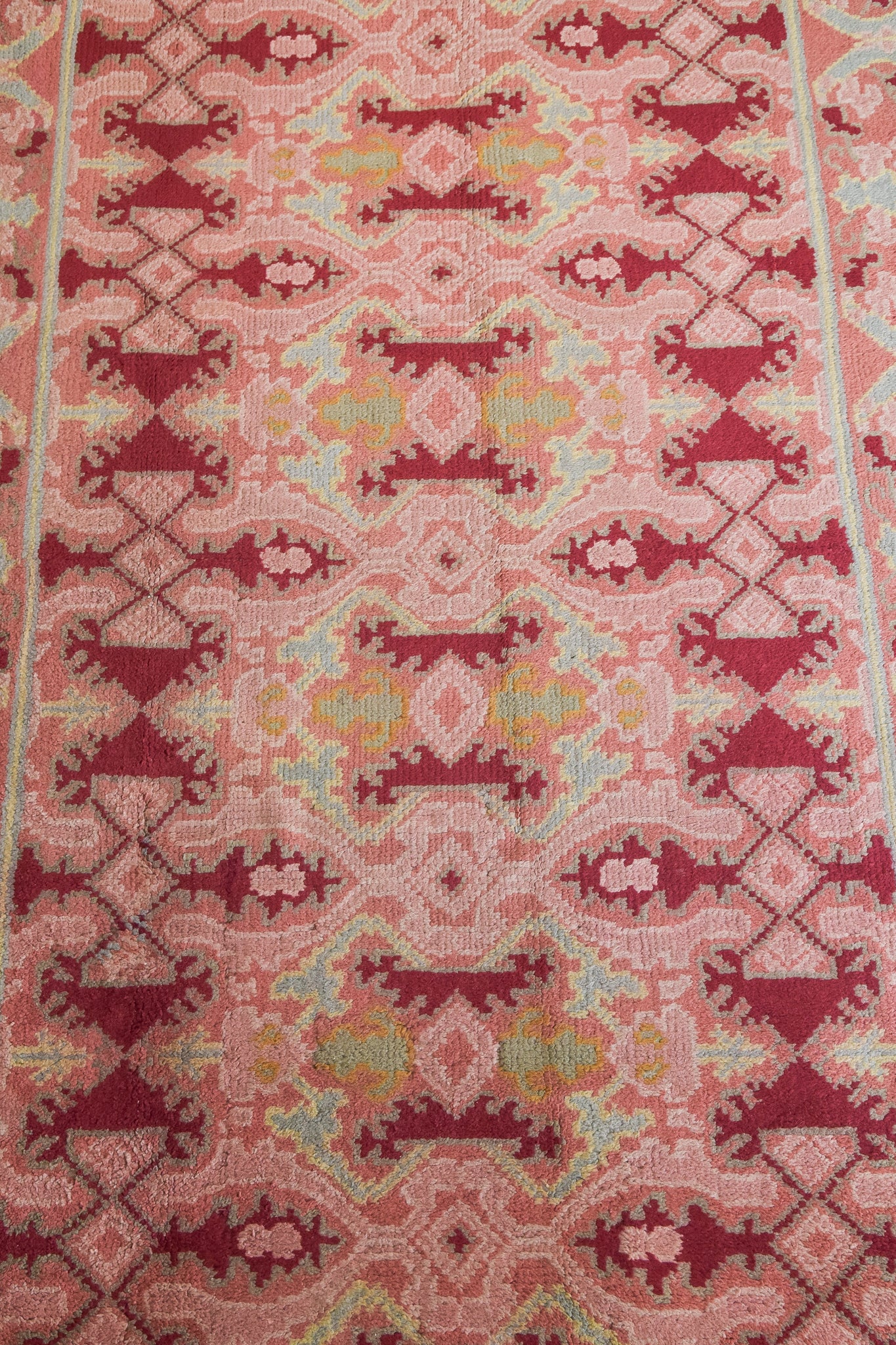 Handwoven Vintage Spanish Rug