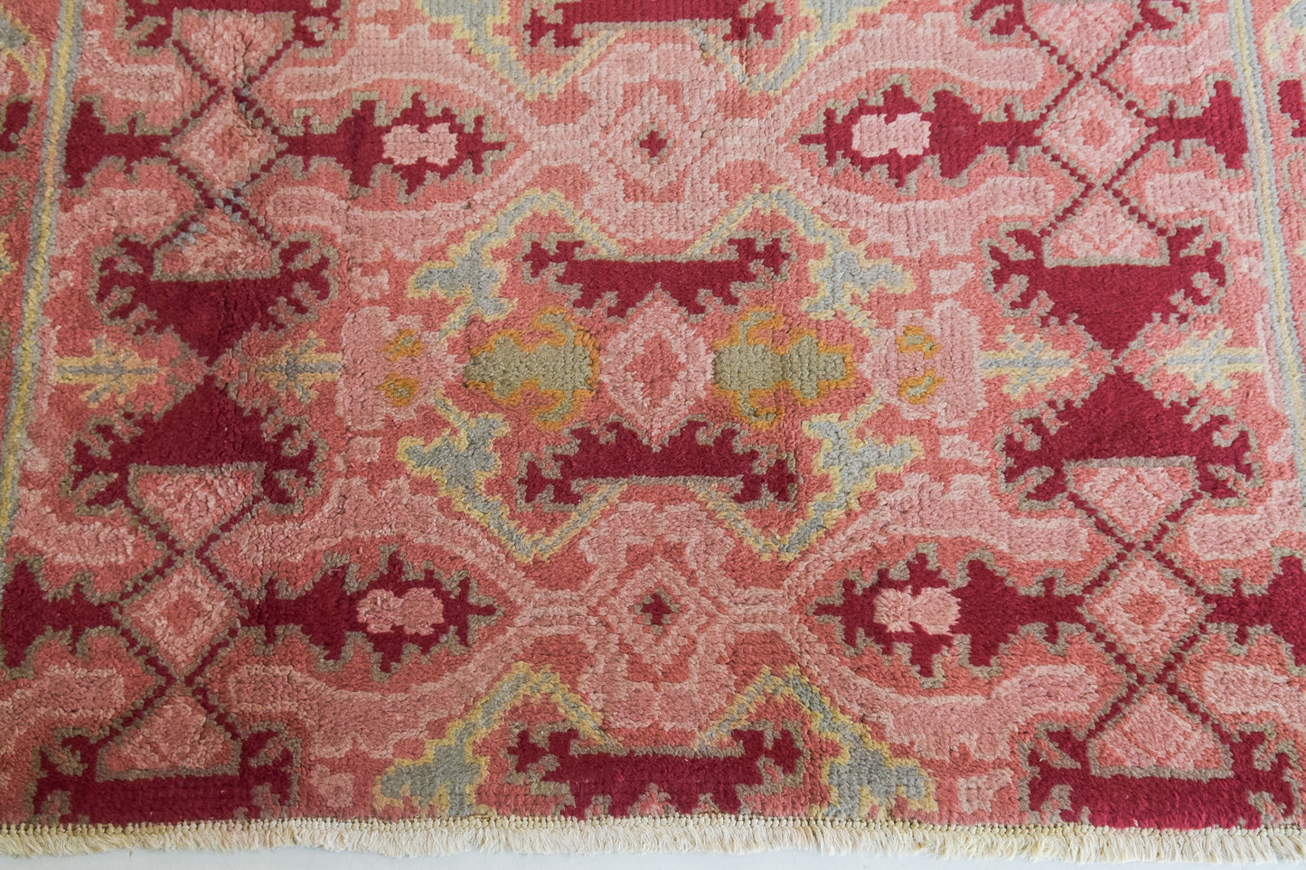 Handwoven Vintage Spanish Rug