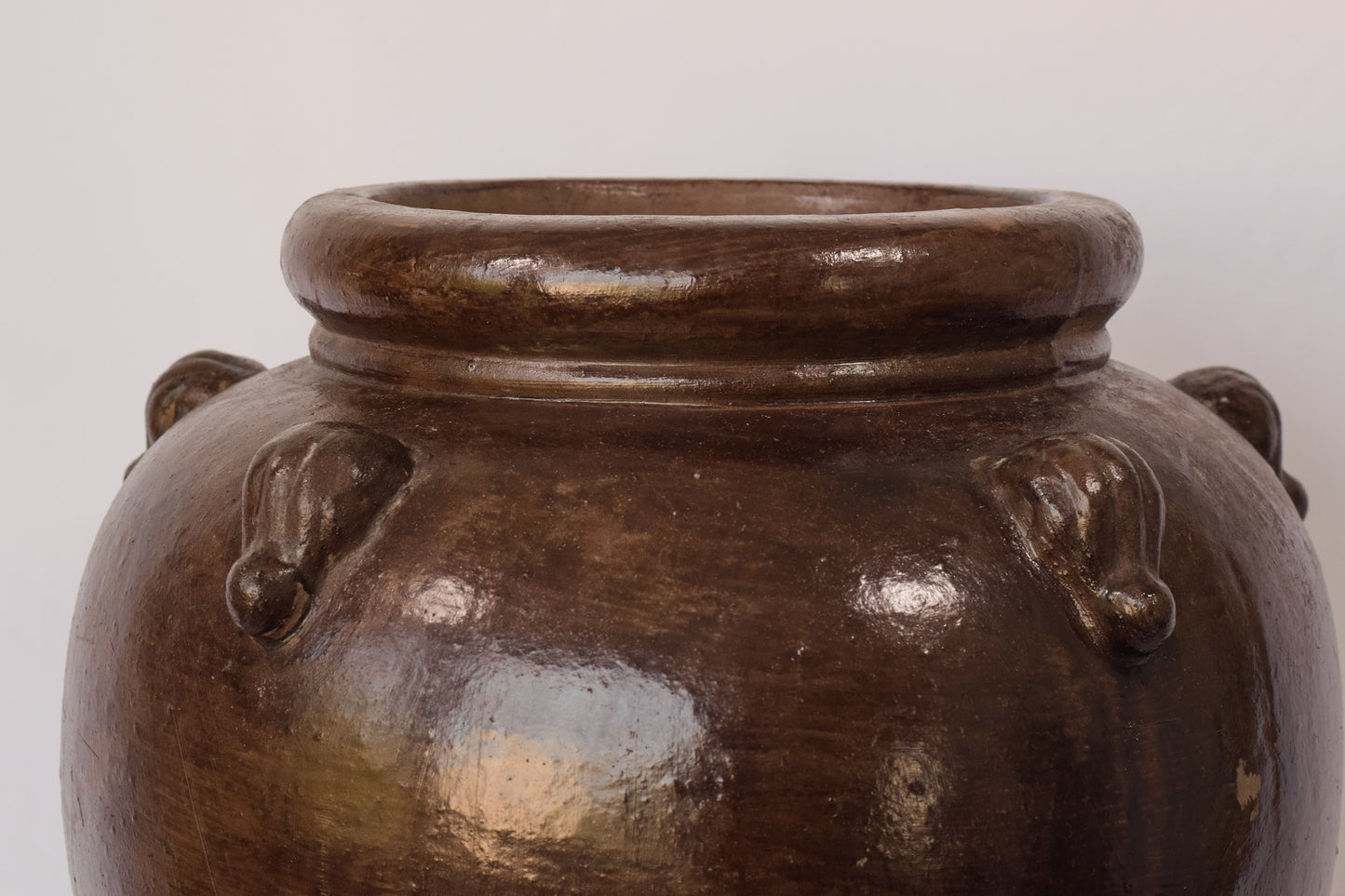 Large Stoneware Pot - 20th Century