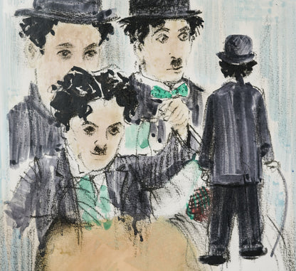 Collage de Charlie Chaplin
