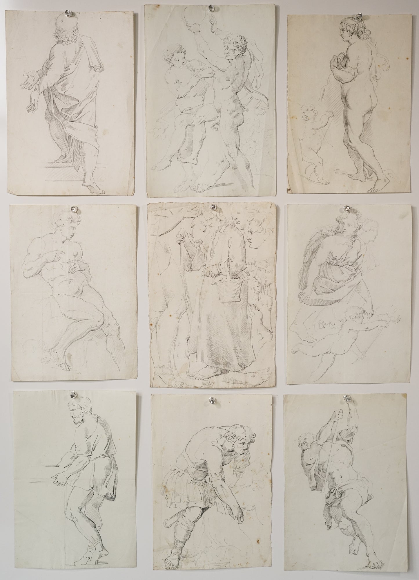 Old Master Drawings - Interesting Collection of 18