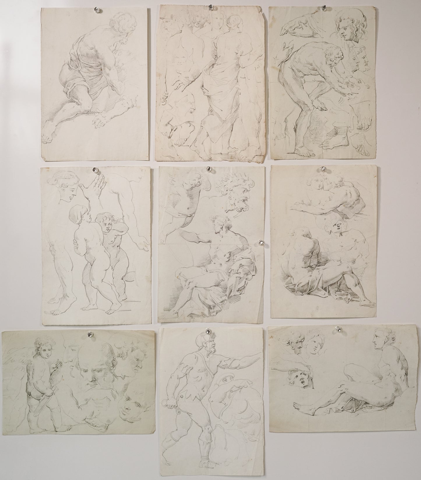 Old Master Drawings - Interesting Collection of 18