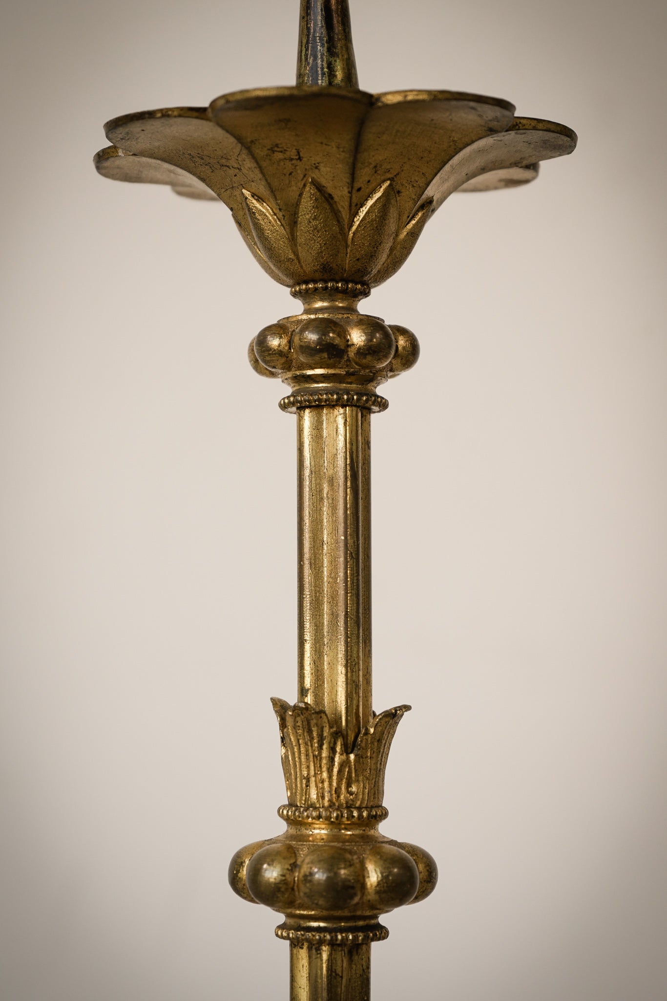 Gothic Revival - Gilded Candlesticks