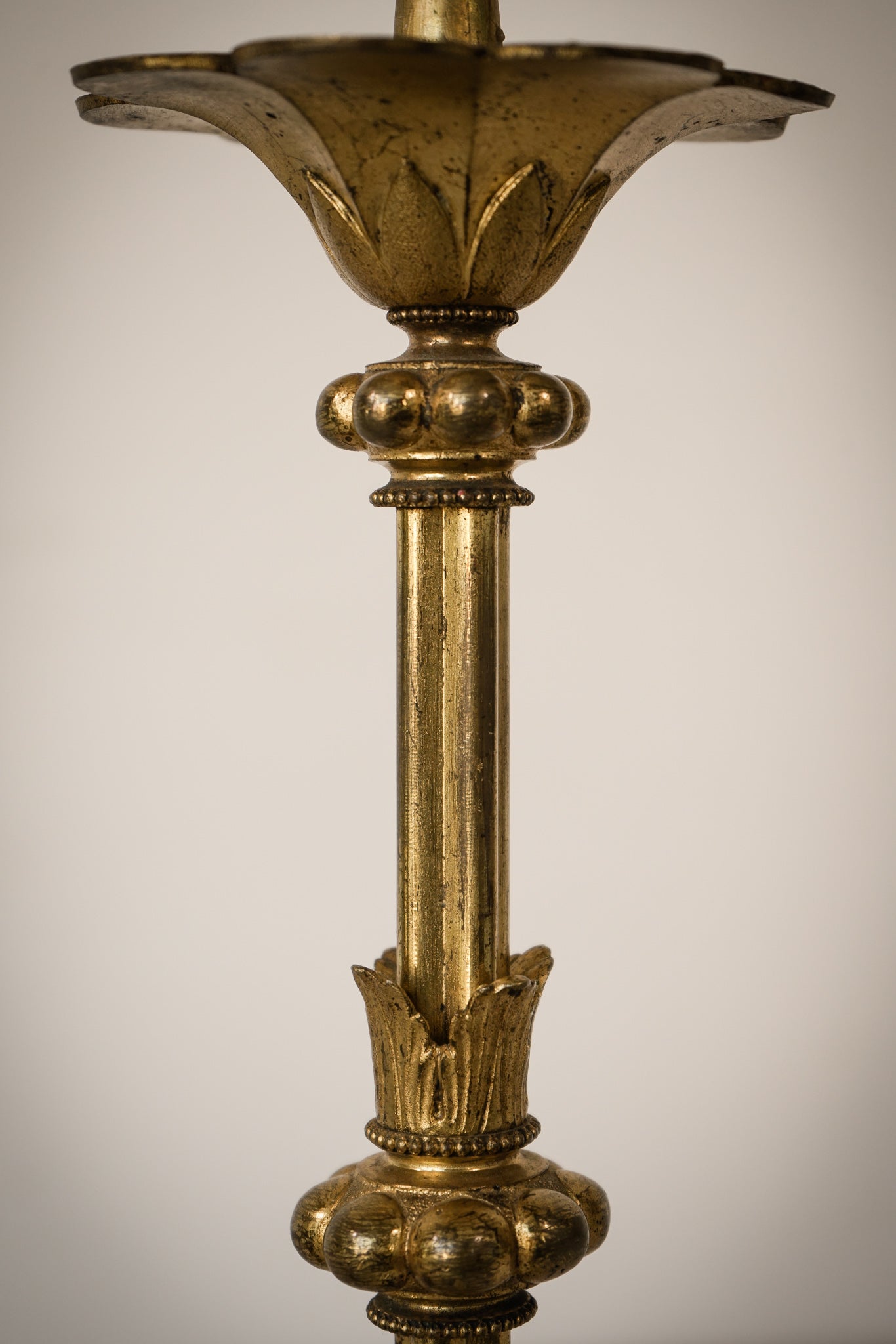 Gothic Revival - Gilded Candlesticks