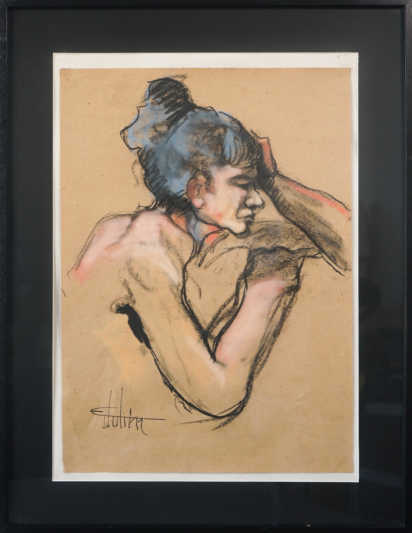 German Expressionist- Follower - Life Sketch of a Lady